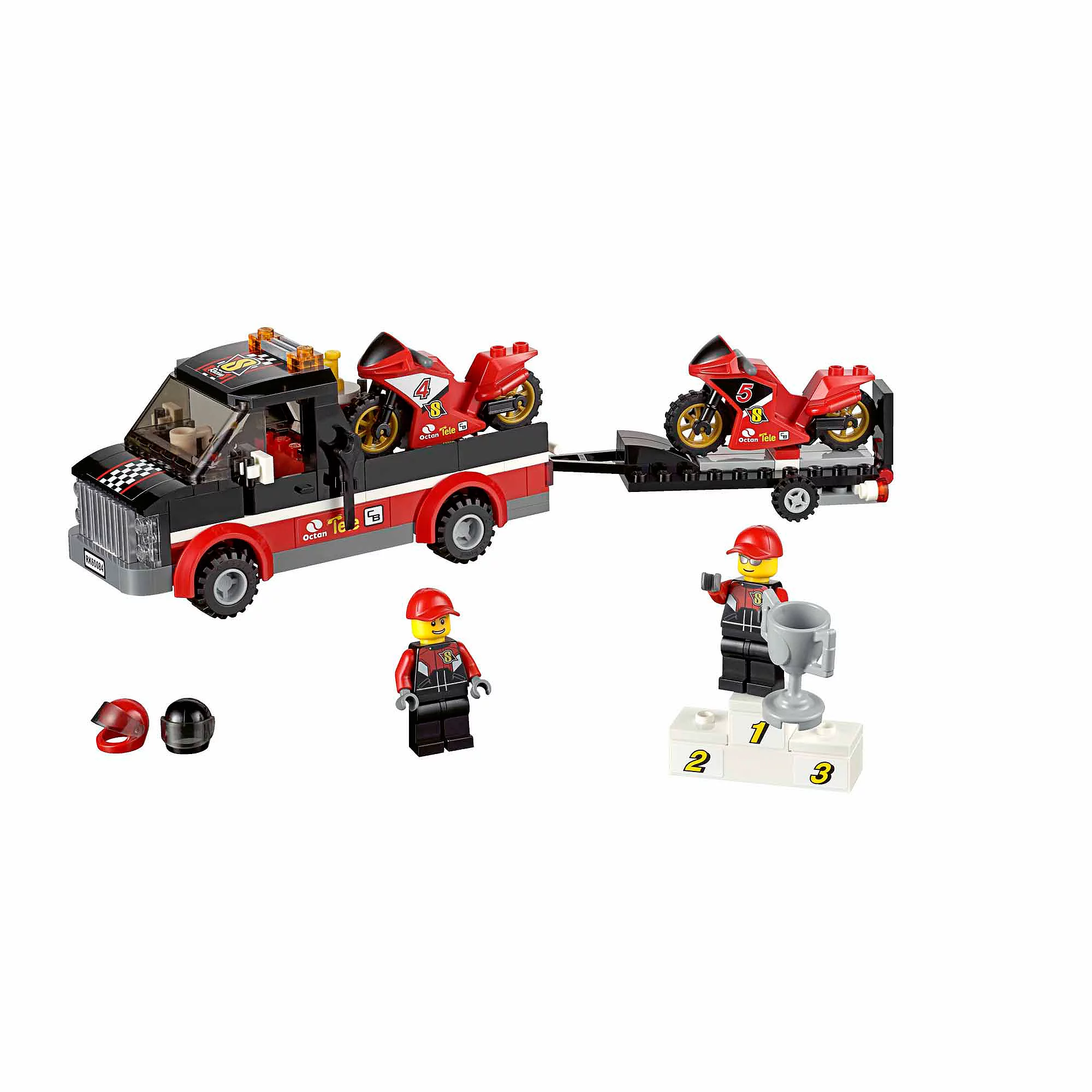 LEGO City Great Vehicles Racing Bike Transporter