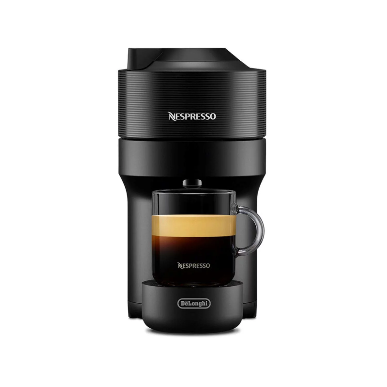 Nespresso Vertuo Pop by De’Longhi Coffee and Espresso Maker with Coffee Tasting Set, Black