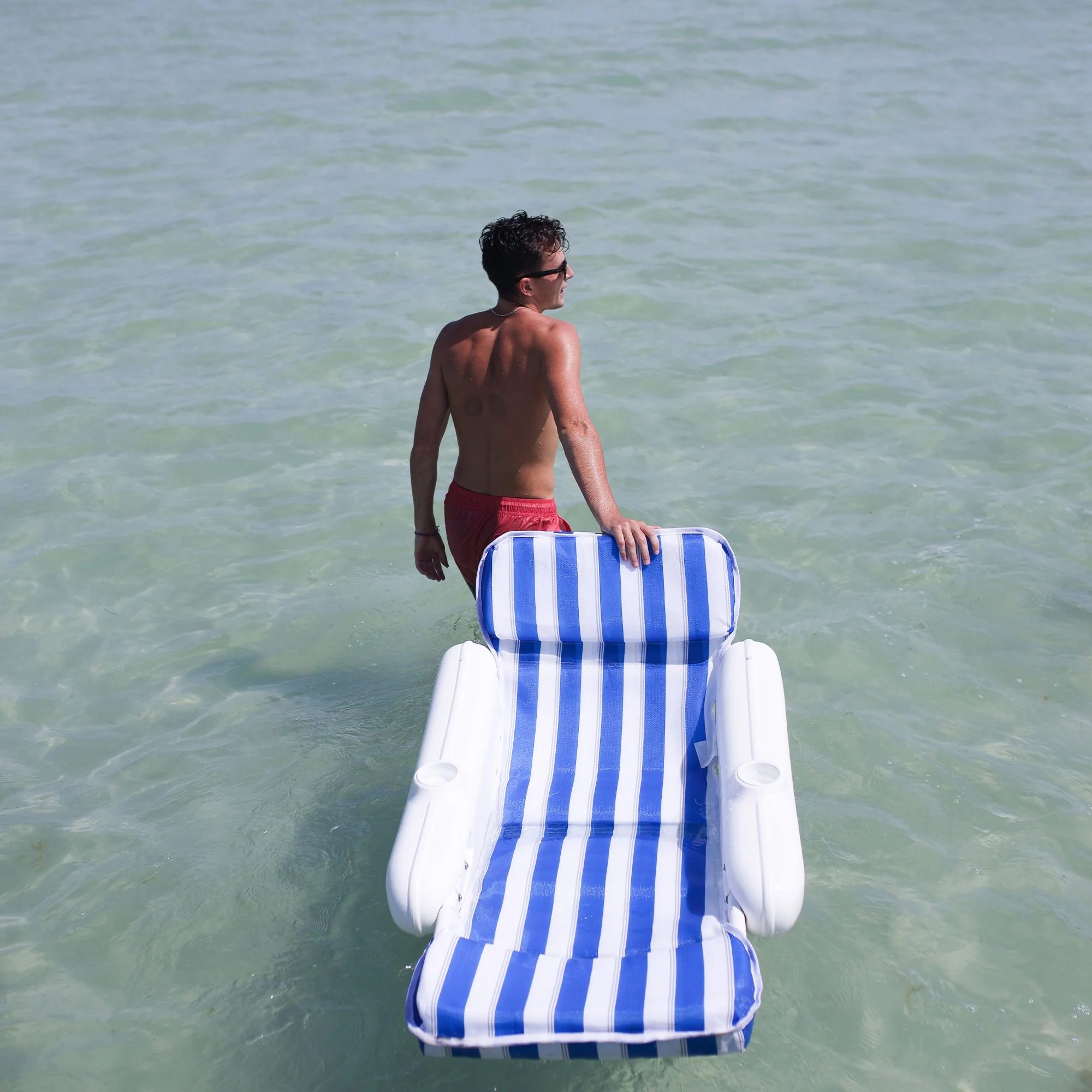 Swimline Sunchaser Padded Floating Lounger