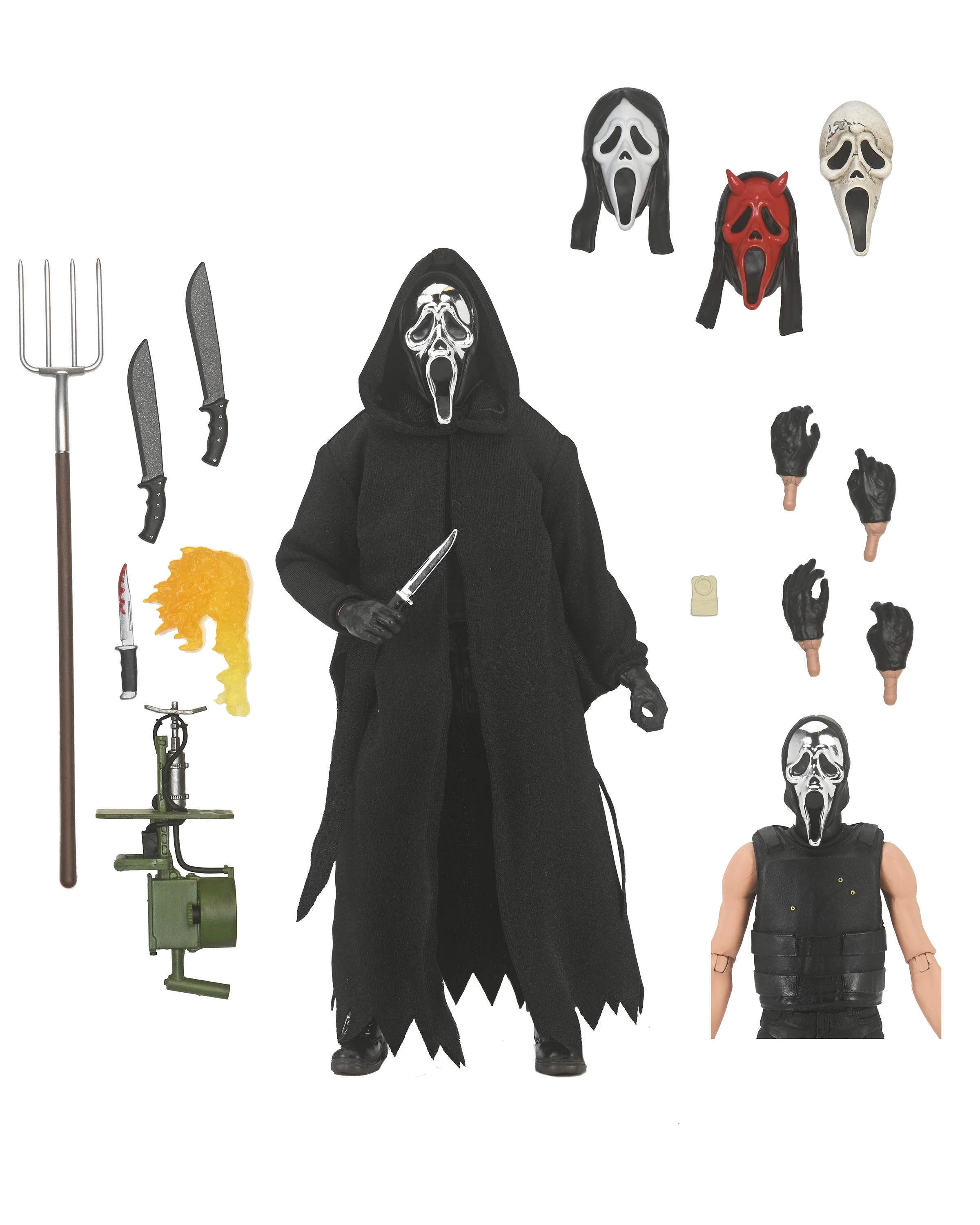 NECA – Ultimate Ghostface Inferno 7″ Scale Action Figure