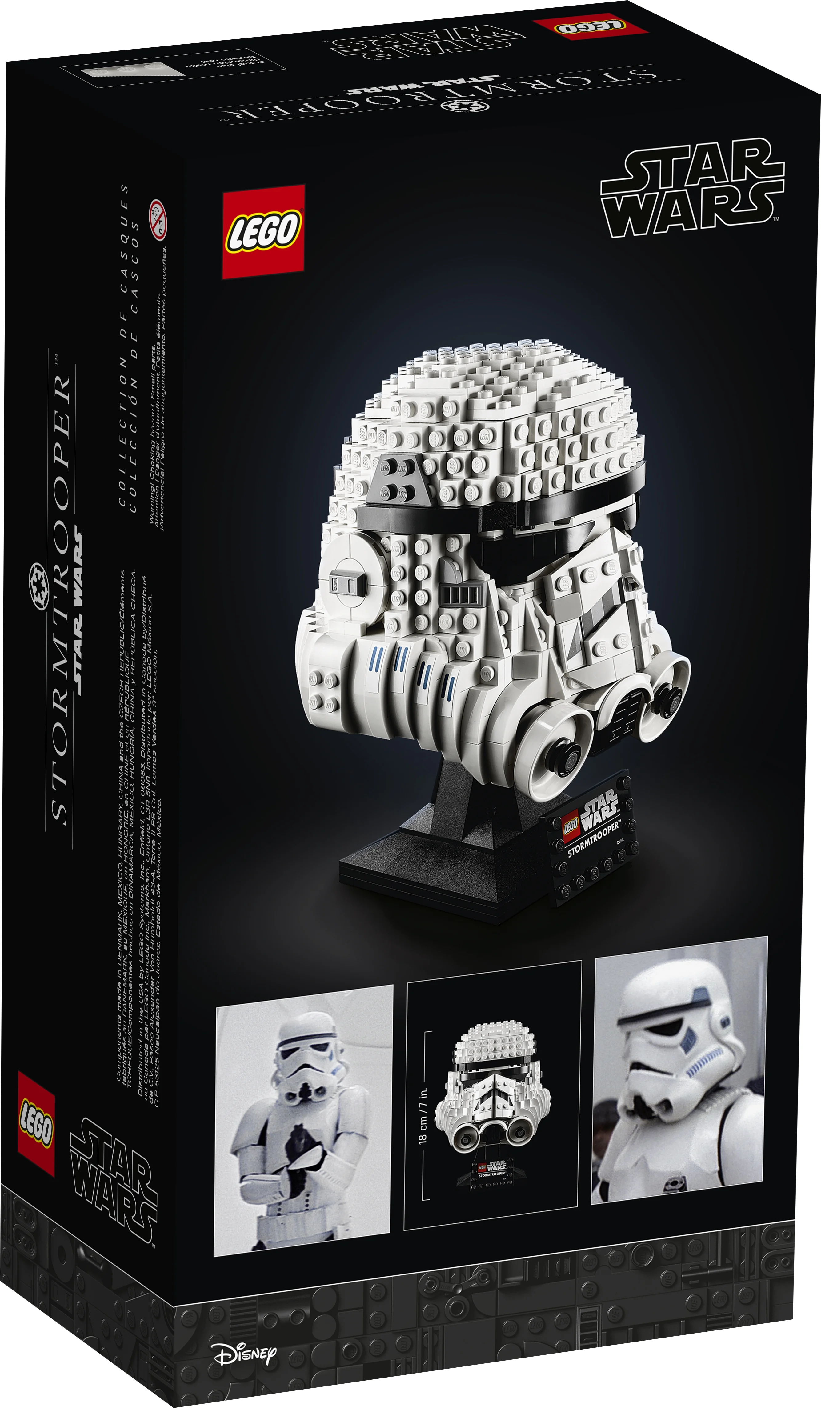 LEGO Star Wars Stormtrooper Helmet 75276 Building Kit, Cool Star Wars Collectible for Adults (647 Pieces)