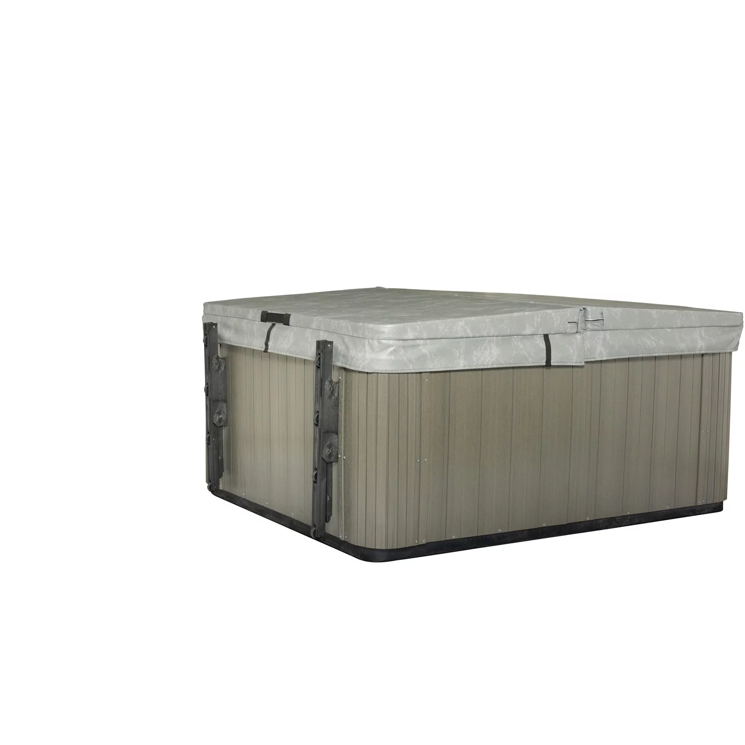 Spa Depot Slider Hot Tub Cover No-Lift Remover & Storage System