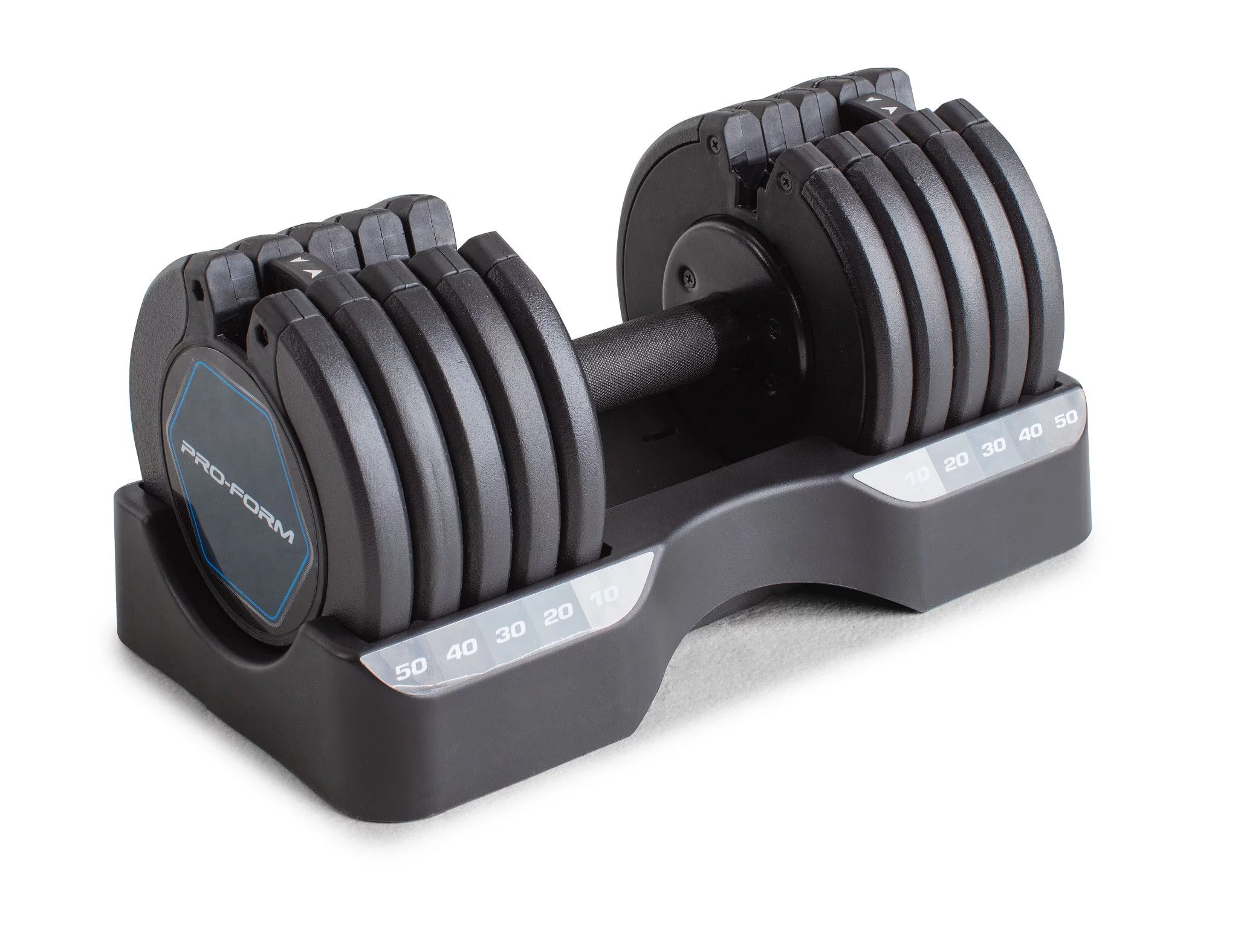 Set of Two ProForm 50 Lb. Adjustable Dumbbells