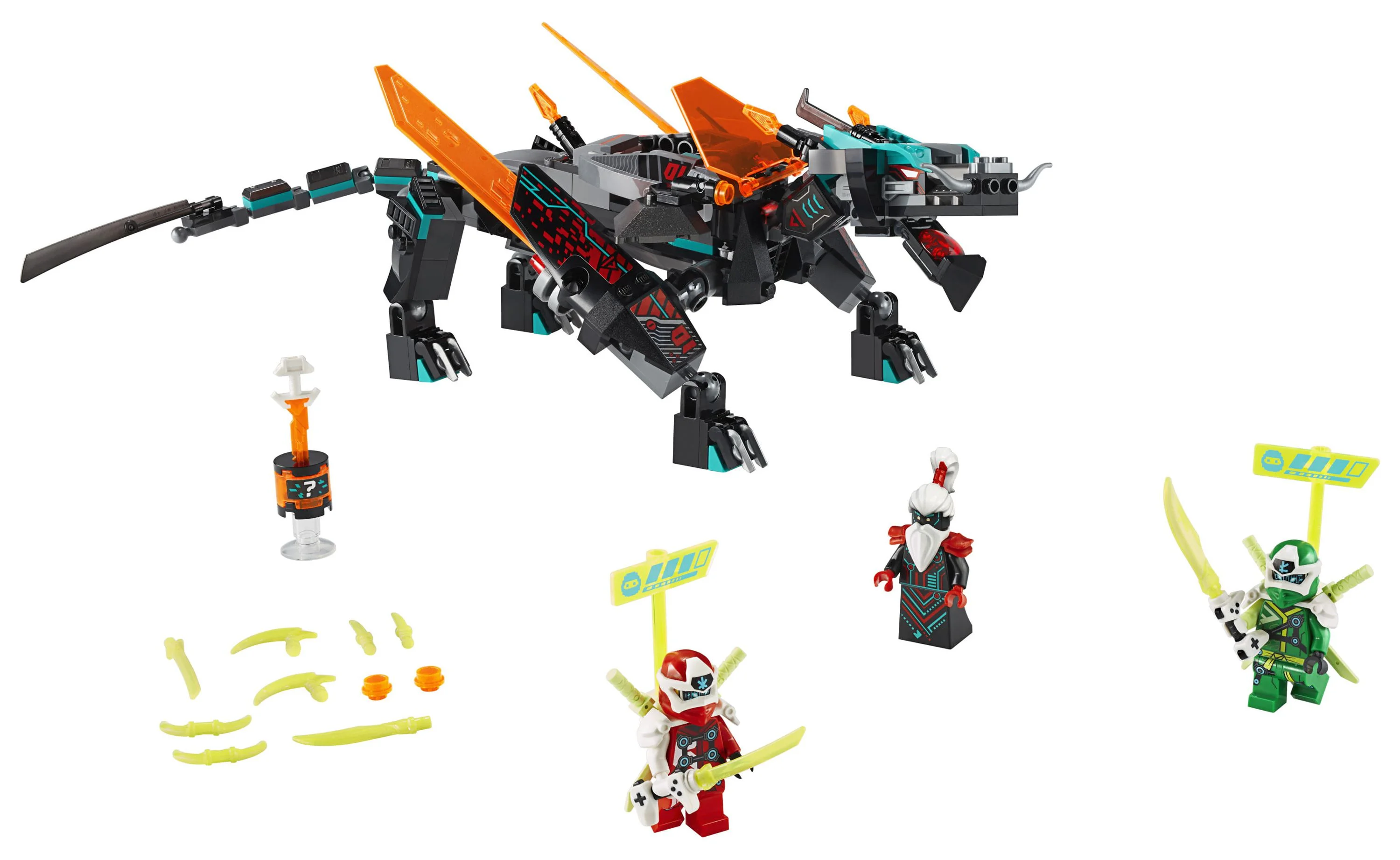 LEGO NINJAGO Empire Dragon 71713 Ninja Hero Building Toy Ages 8 and up (286 Pieces)