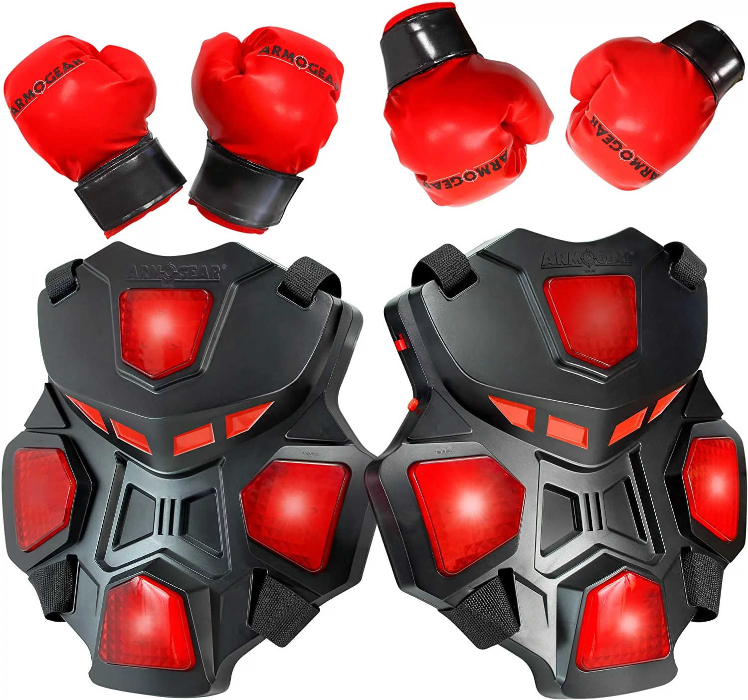 ArmoGear Electronic Boxing Game for Kids and Adults ?C Interactive Boxing Toy with 3 Game-Play Modes