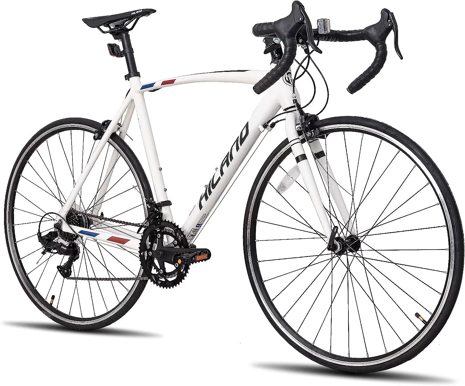 Hiland Road Bike,Shimano 14 Speeds,Light Weight Aluminum Frame,700C Racing Bike for Men