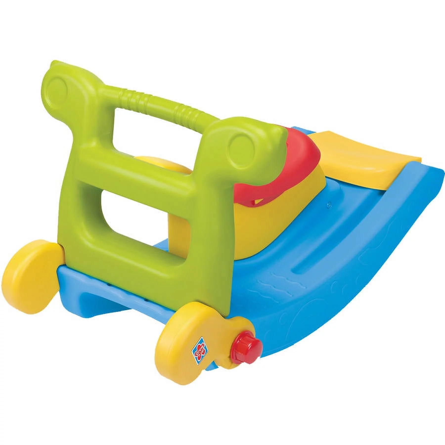 Grow ‘N Up Plastic Toddler Slide and Rocker Combo