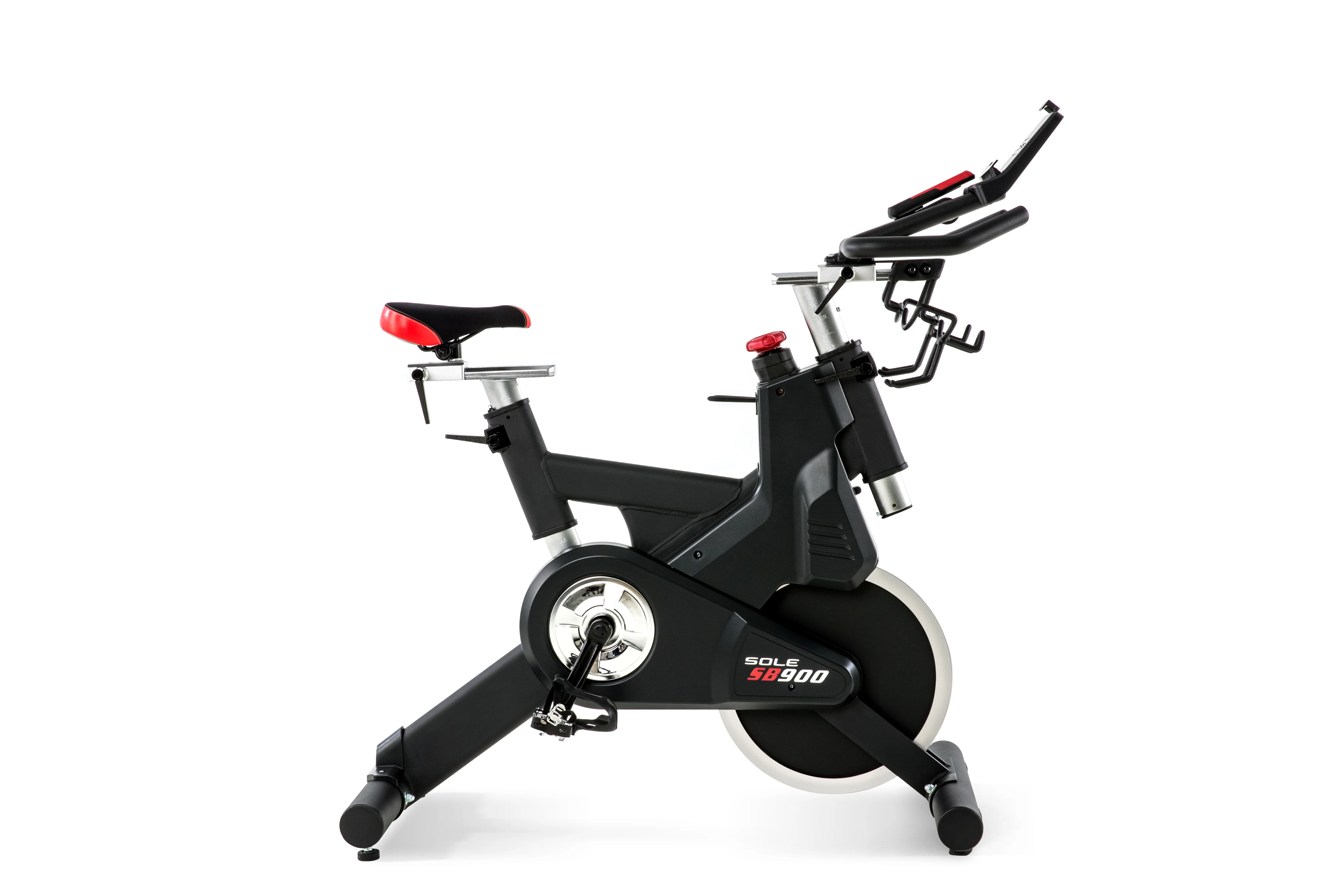 SOLE Fitness SB700 Indoor Stationary Adjustable Cycling Bike Cardio Home Exercise Workout Equipment