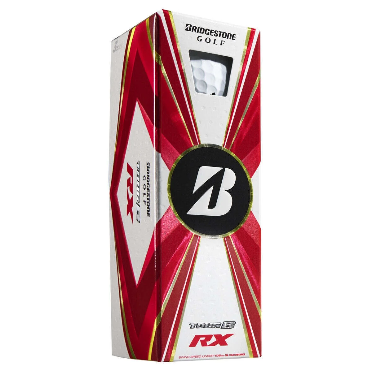 Bridgestone Tour B RX 2022 Golf Balls-Dozen Yellow