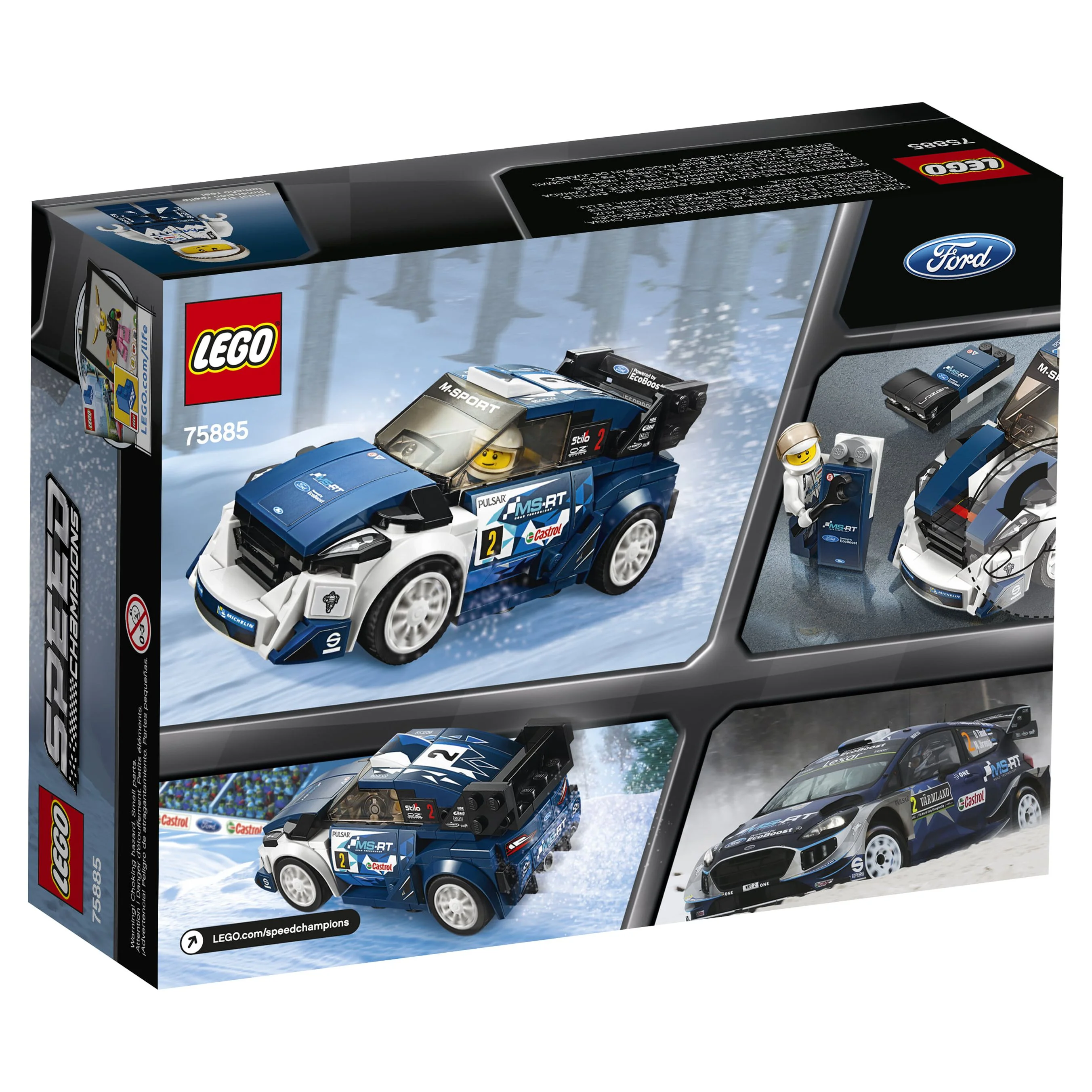 LEGO Speed Champions Ford Fiesta M-Sport WRC75885