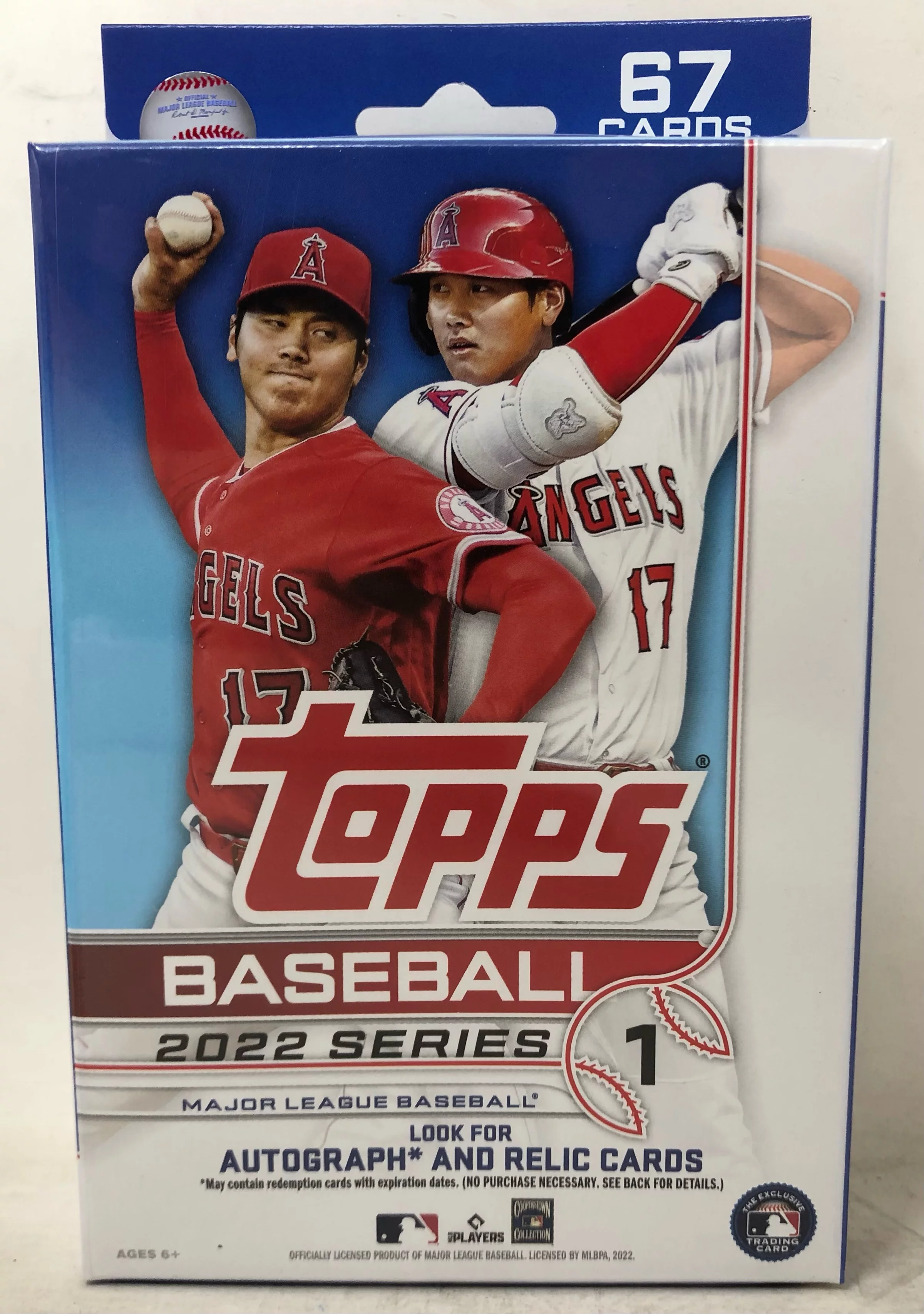 2022 Topps Series 1 Baseball Cards Hanger Box