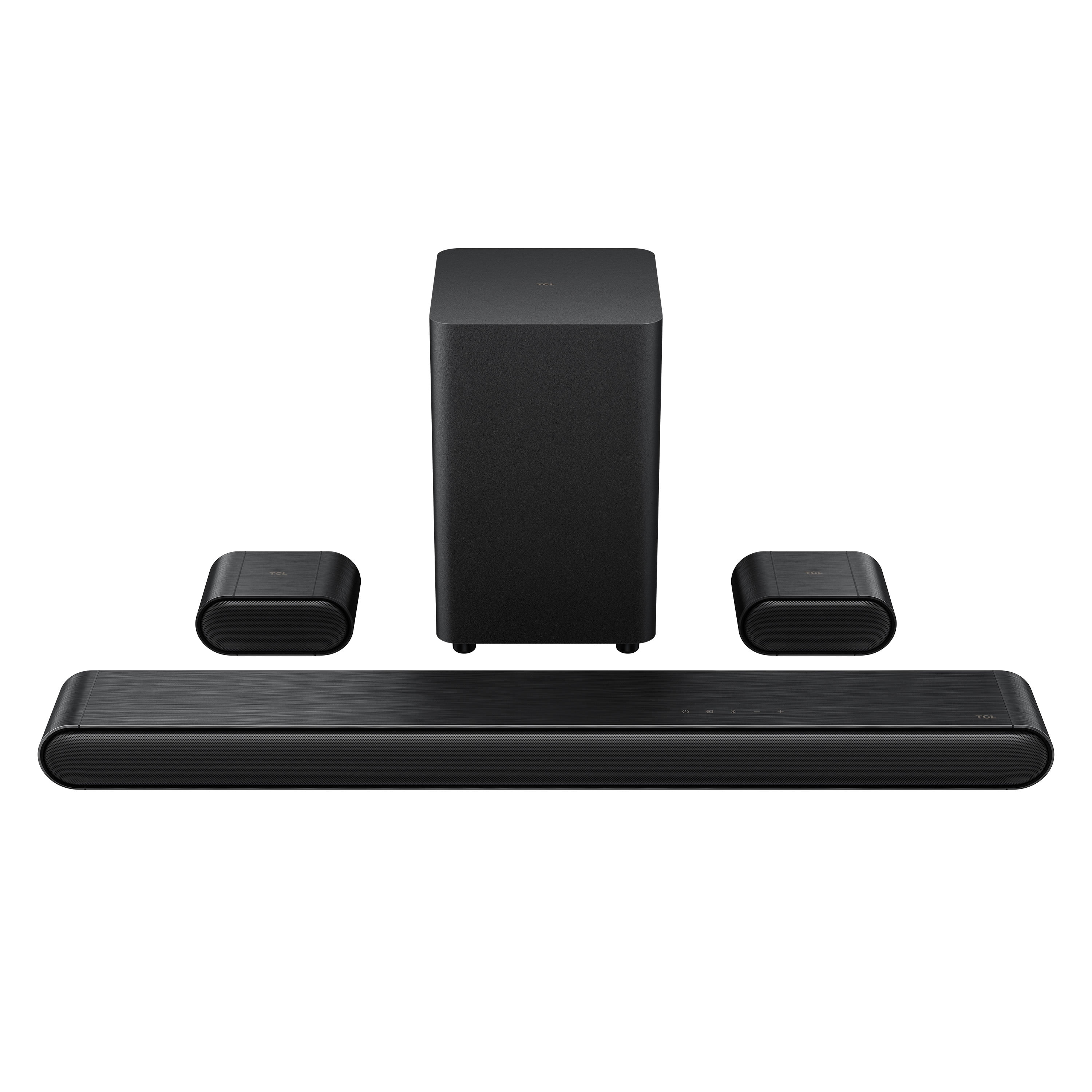 TCL S Class 5.1 Channel Sound Bar with DTS Virtual:X, Built-in Center Channel Speaker, Surround Sound Speakers and Wireless Subwoofer , S510W