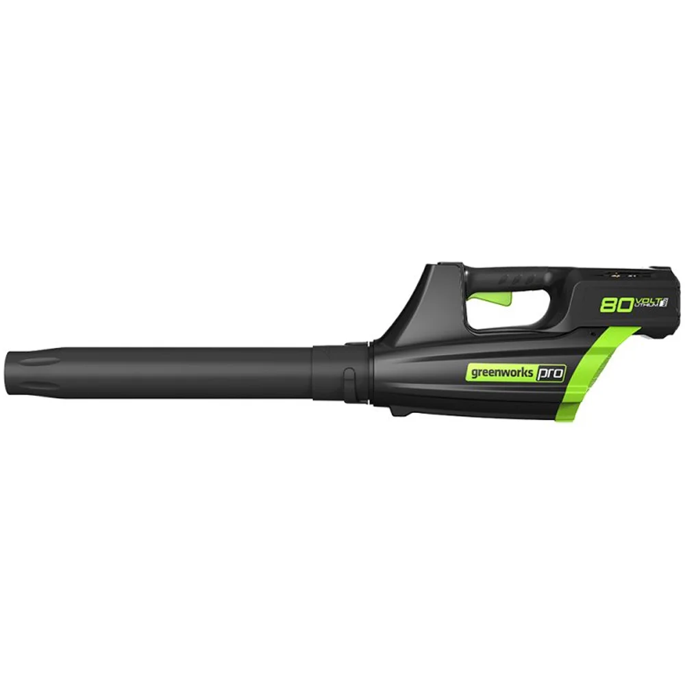 Greenworks PRO 80V 125 MPH – 500 CFM Cordless Blower, 2.0 AH Battery and Charger Included