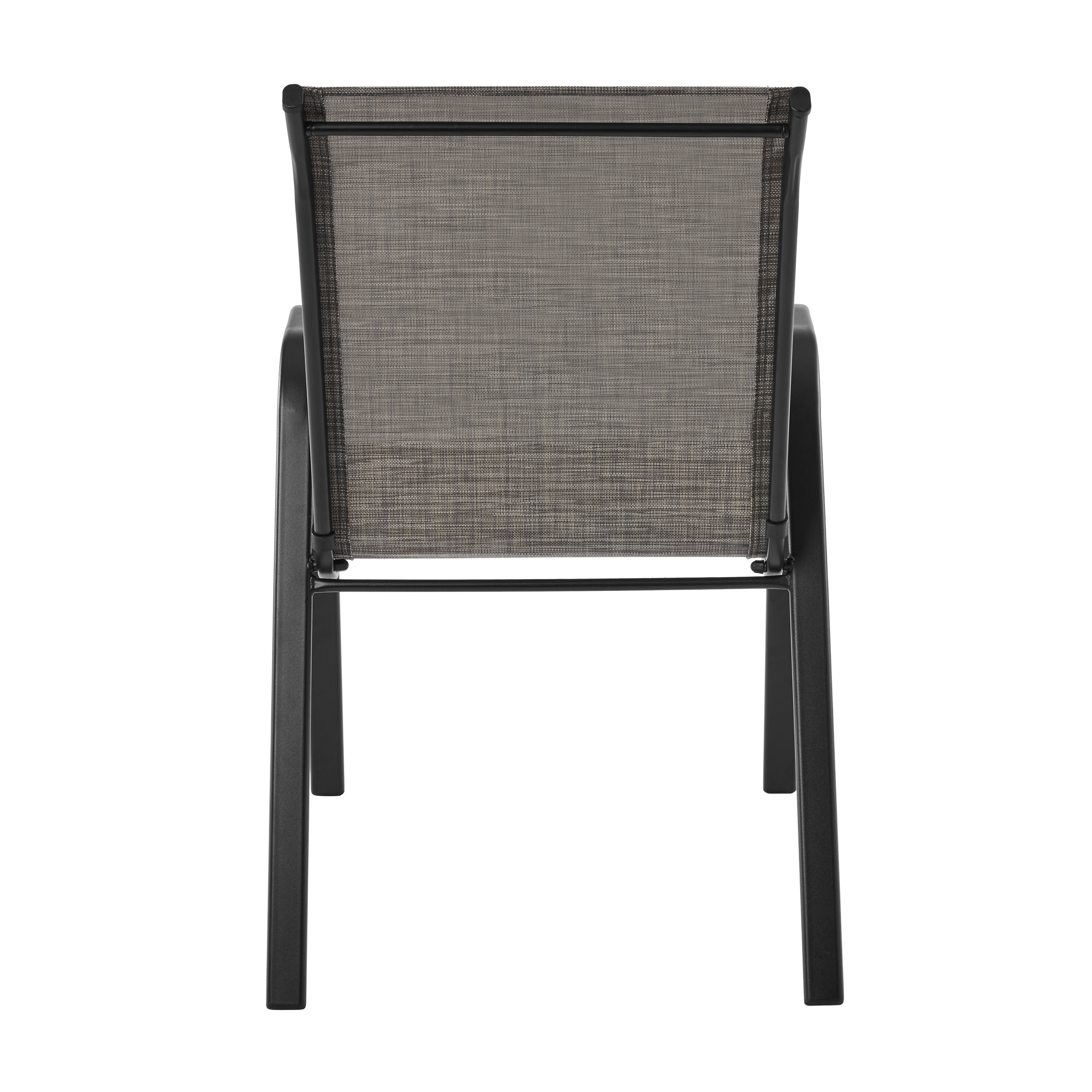 Mainstays Heritage Park Steel Stacking Chair (1 Pack), Grey