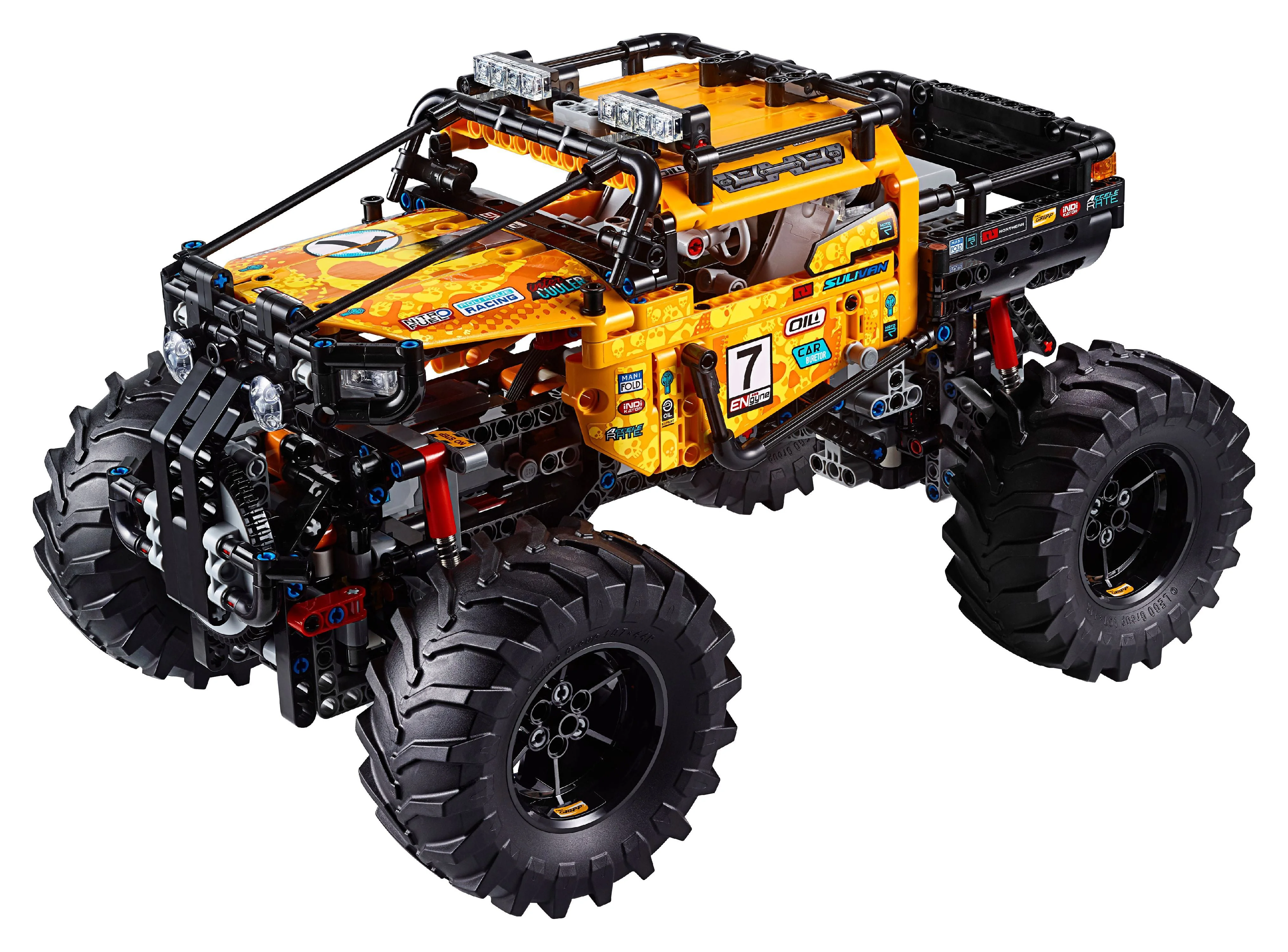 LEGO Technic 4X4 X-treme Off-Roader 42099 STEM Toy Truck Model (958 Pieces)