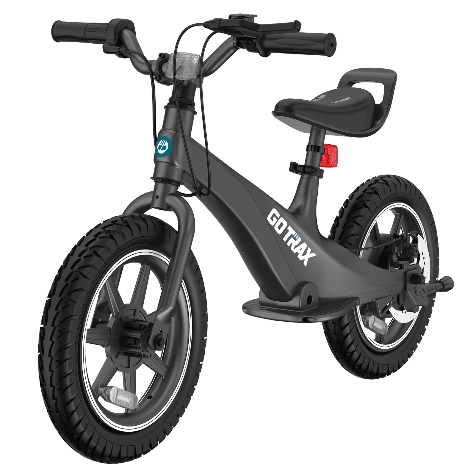 250W Electric Bike for Kids Age 5-8, 14″ Tire 15.5Miles Range Kids E-Motorcycle, Best Gift for Child Unisex