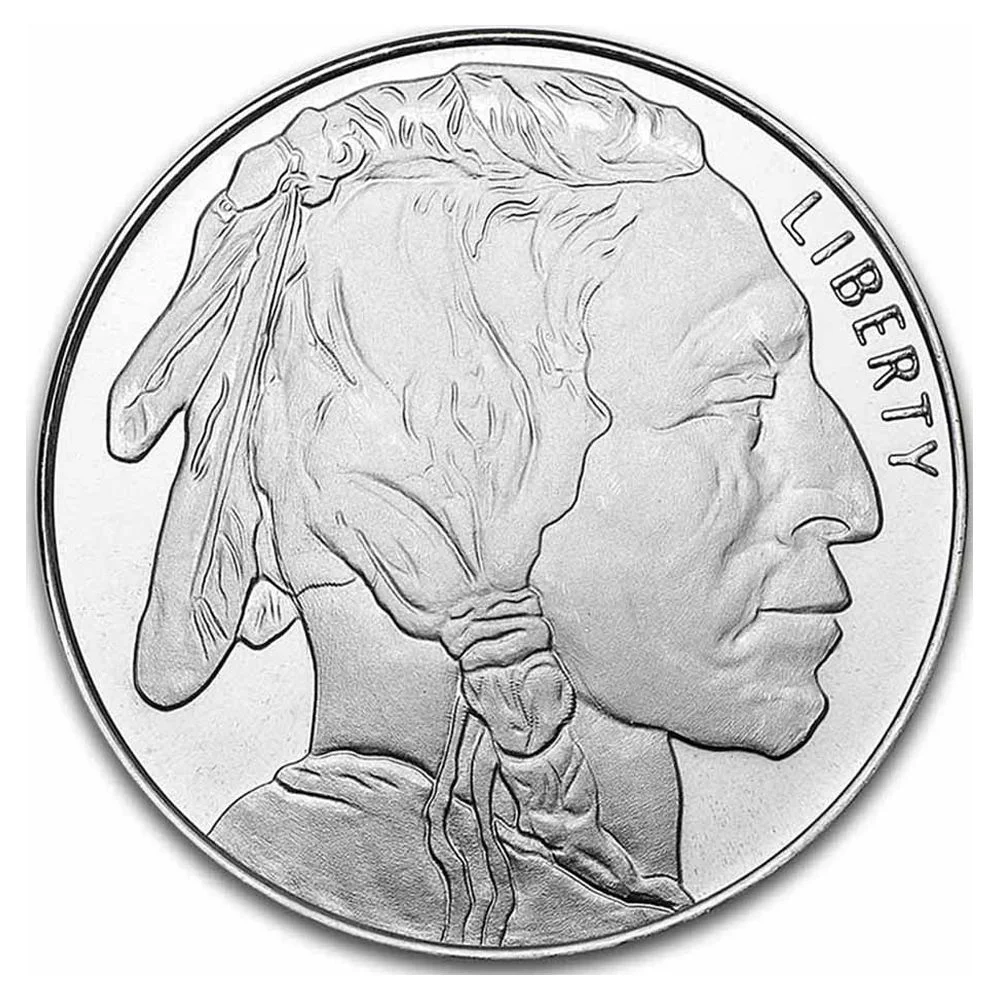 1 oz Silver Round – Buffalo (Lot, Roll, Tube of 20) – Walmart