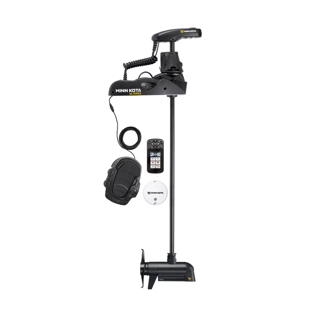 Minn Kota 1358986 Ulterra Trolling Motor – 24V, 80 lbs. 60″ Shaft with MEGA Imaging and i-Pilot Link GPS