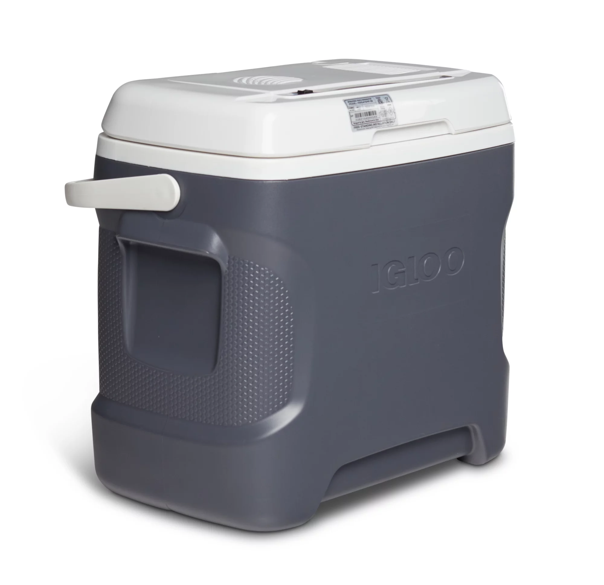 Igloo 28 qt. Thermoelectric Cooler – Gray with Hot/Cold Function