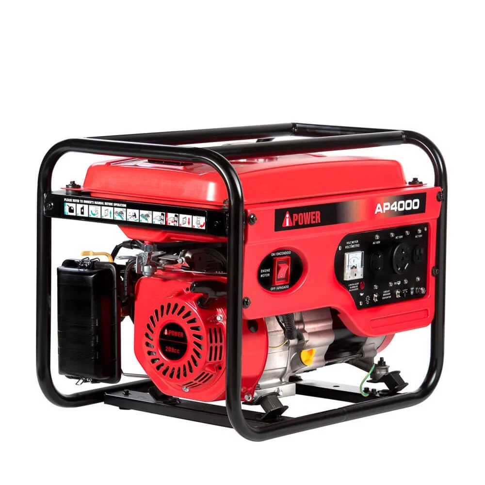 Ai Power 4000W Gasoline Generator With Wheel Kit