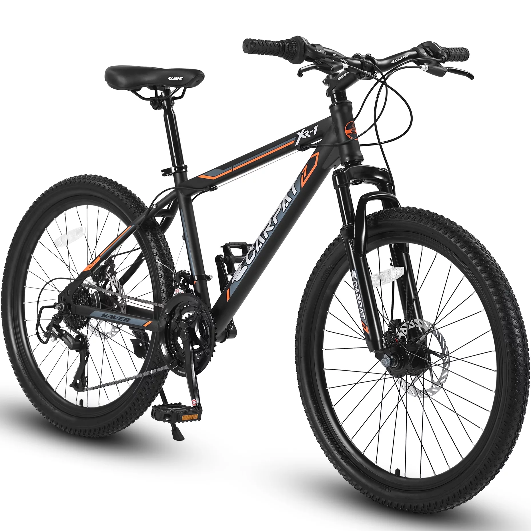 24 inch Kids Bike for Boys Girls, Kids Mountain Bike with Disc Brakes 21 Speed