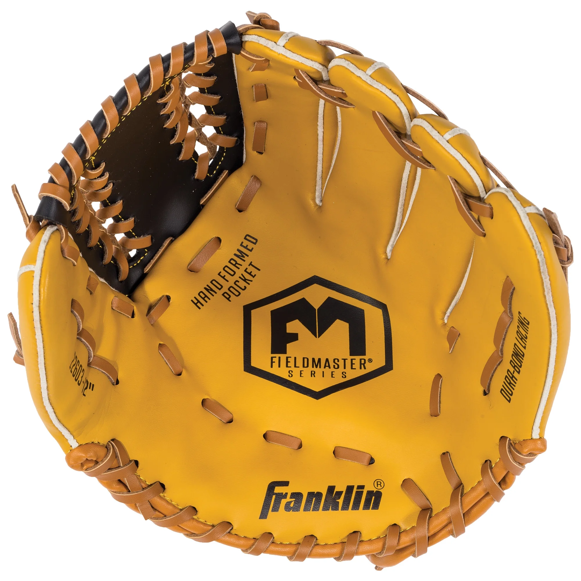 Franklin Sports Baseball and Softball Glove, Field master Adult and Youth Mitts – 12 In.