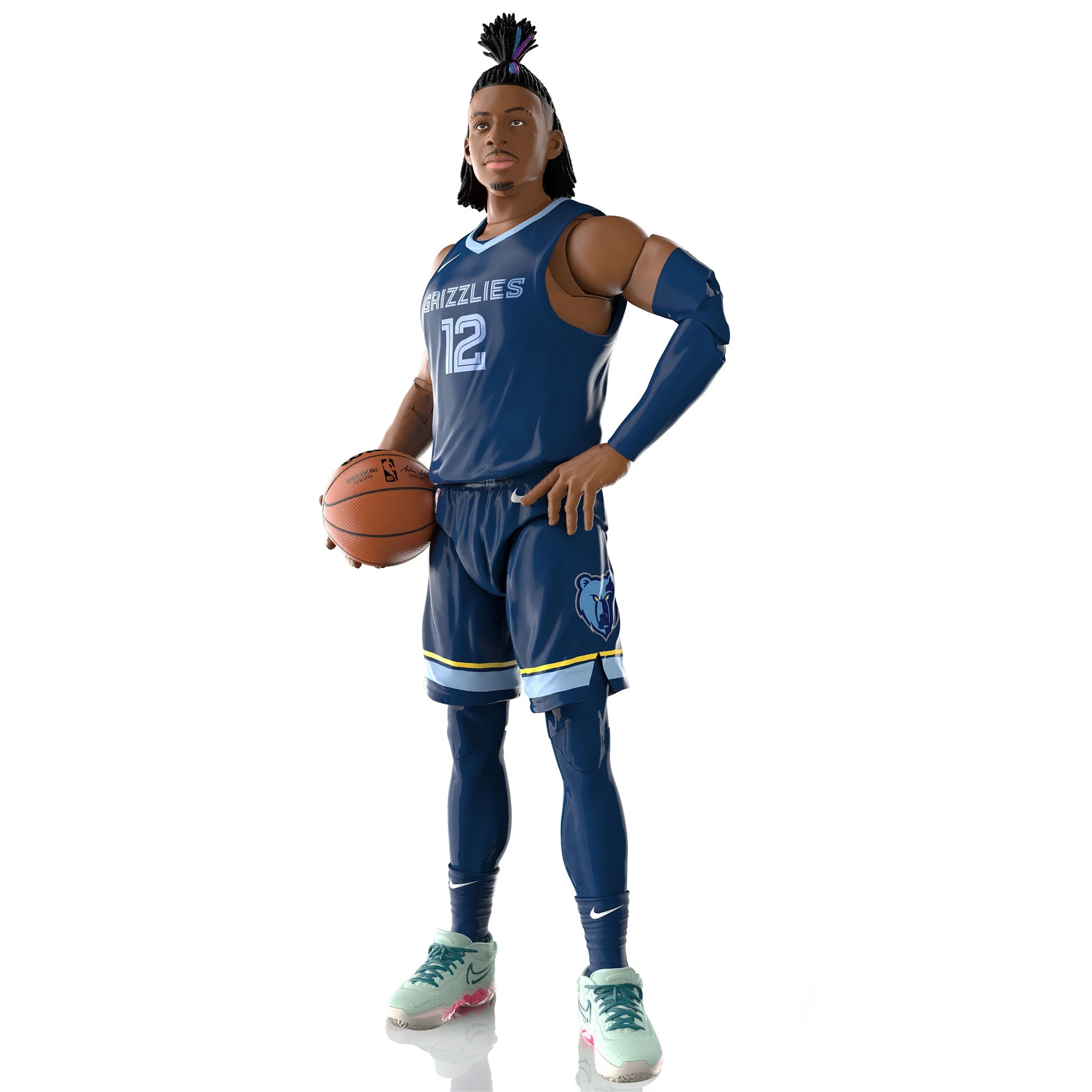 NBA x Hasbro Ja Morant Memphis Grizzlies Starting Lineup Series 1 Action Figure