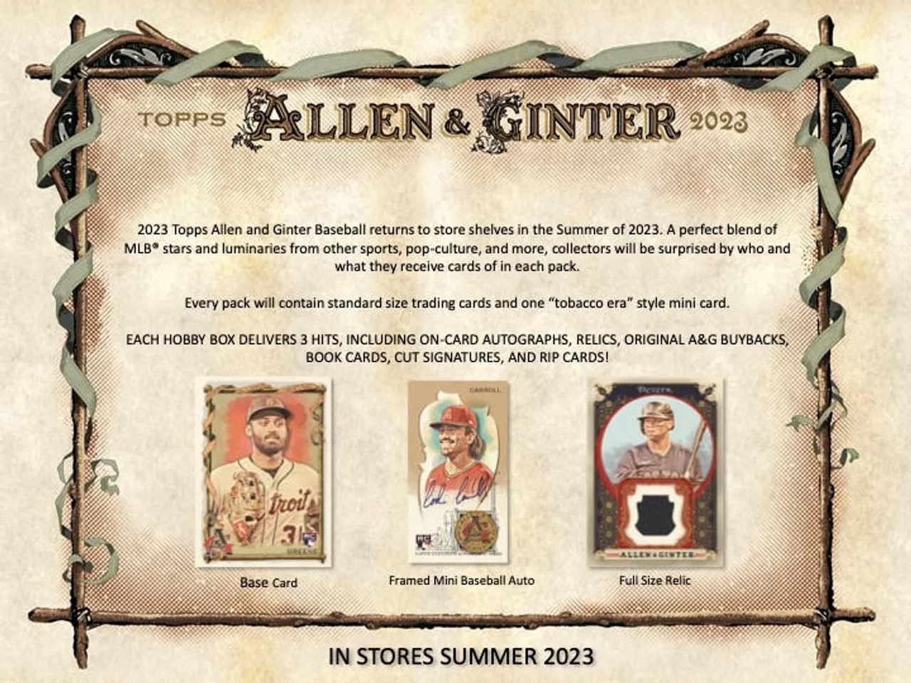 2023 Topps Allen & Ginter Baseball Hobby Box