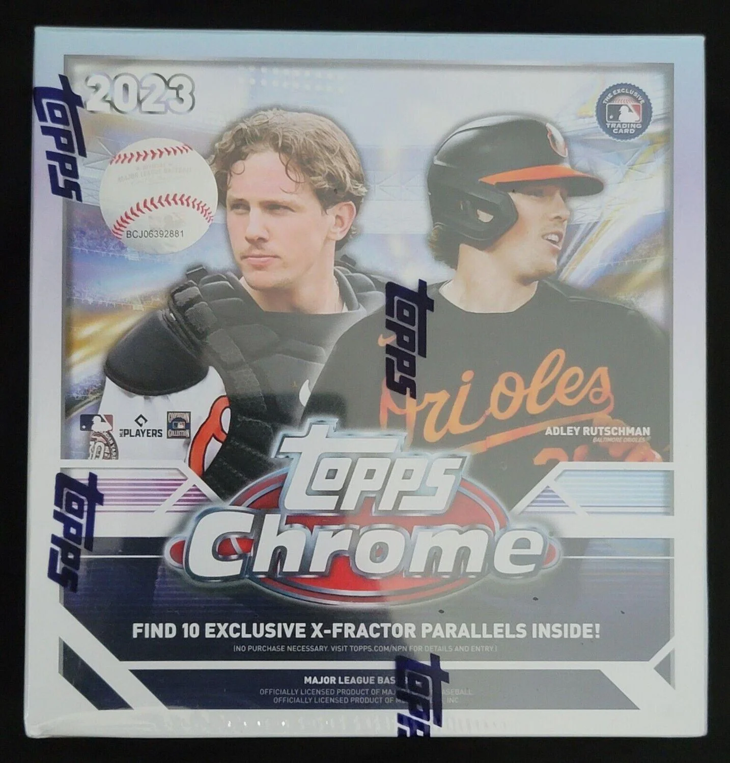 2023 Topps Chrome Baseball Factory Sealed Monster Box – Direct from Topps