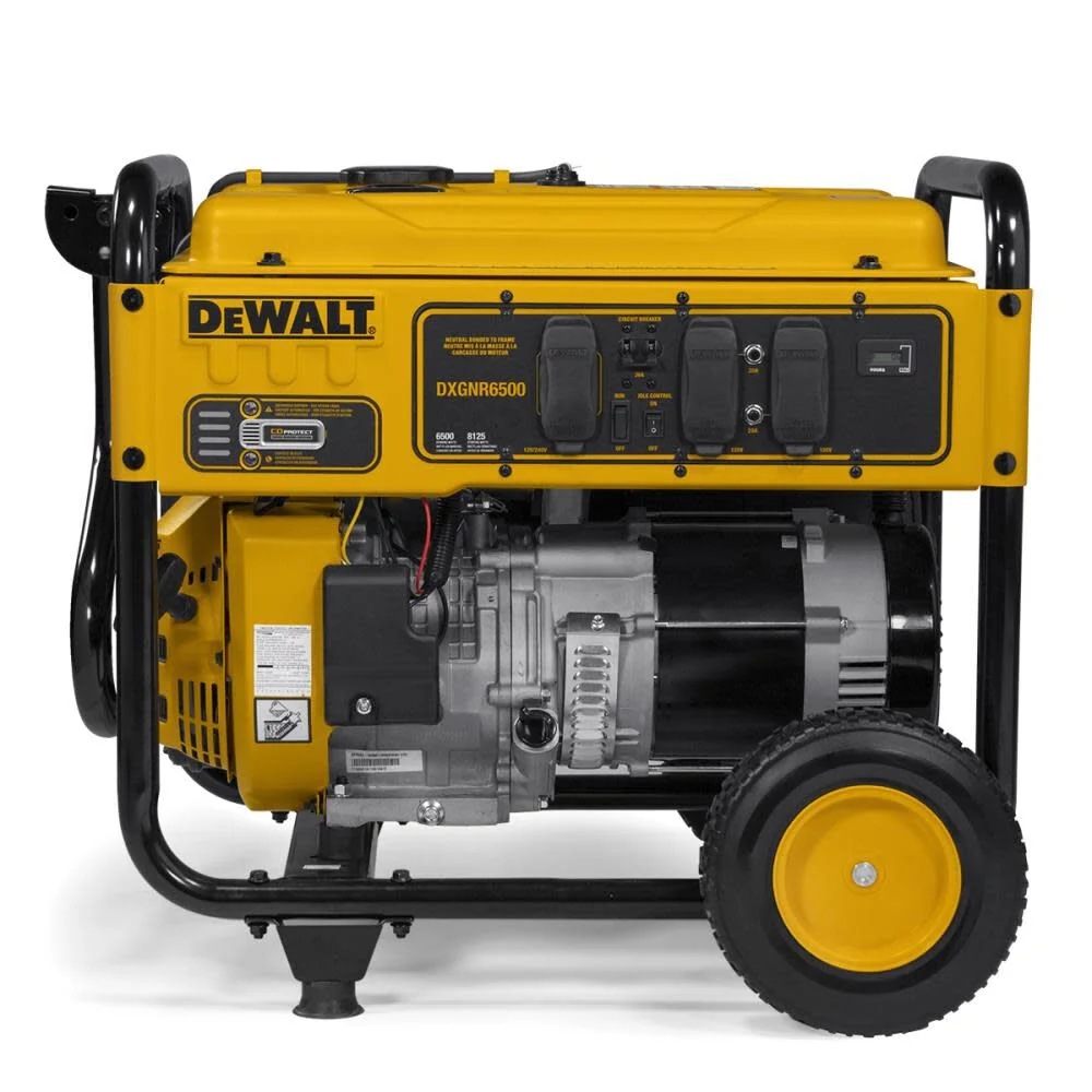 DeWalt PMC166500 6500 Watt Gas Powered Reconditioned Portable Generator