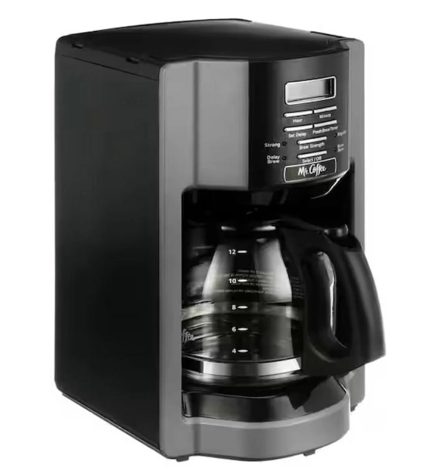 Mr. Coffee 12-Cup Coffee Maker Rapid Brew System Programmable Coffee Maker