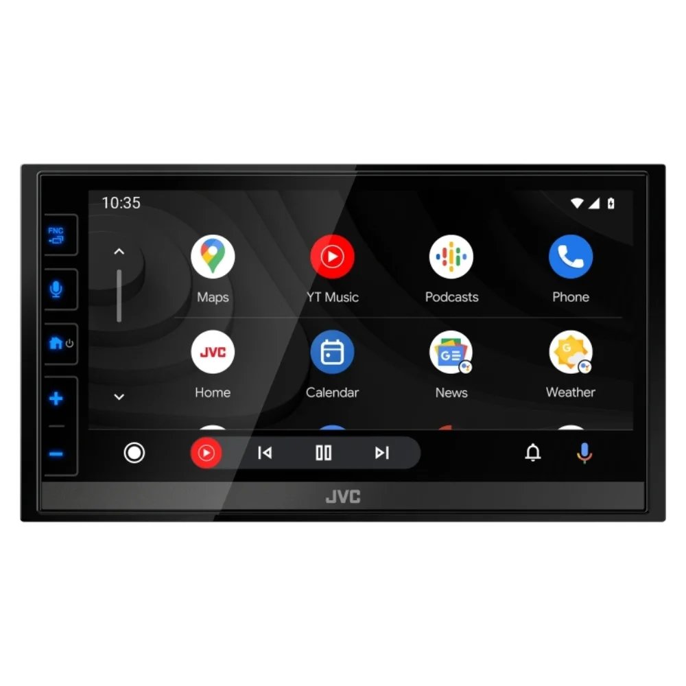 New JVC KW-M785BW 6.8″ Shallow-Chassis Multimedia Receiver w/ Backup Bullet Camera