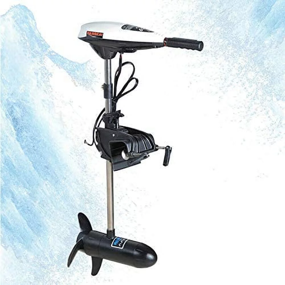 TFCFL 65Lbs 12V 660W Electric Trolling Motor ET65L Telescopic Handle F5-R2 Seep Control Boat Outboard Engine