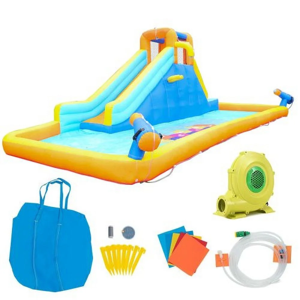 Elegant Choise Water Slide Inflatable Kids Bounce House with Blower