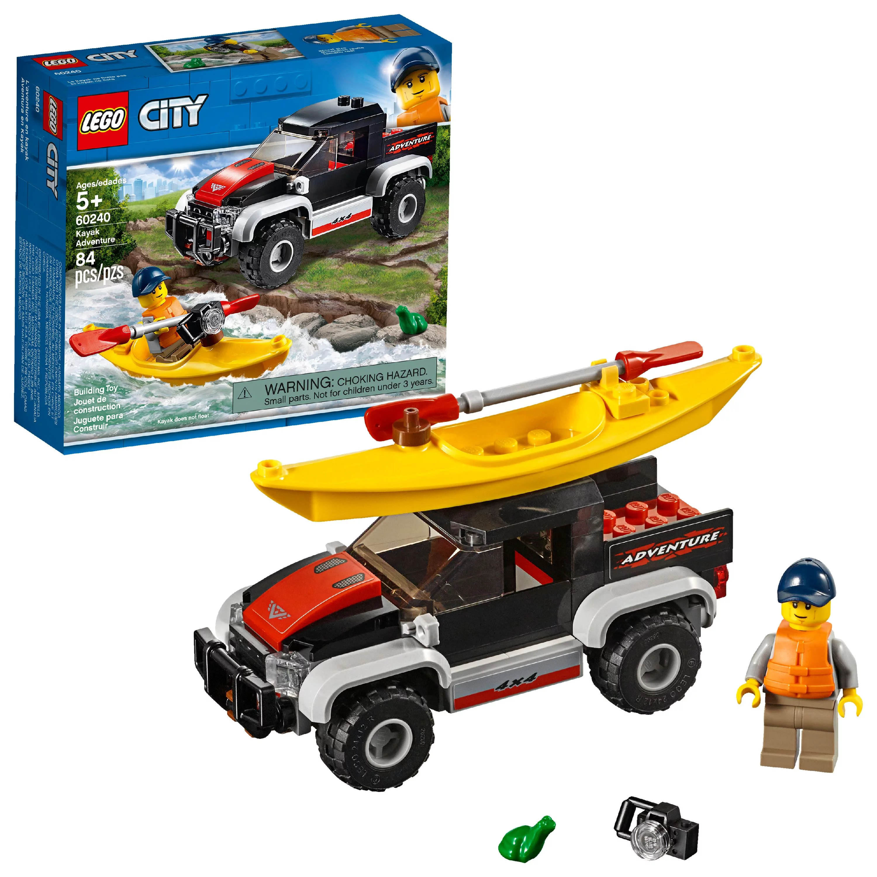 LEGO City Great Vehicles Kayak Adventure 60240