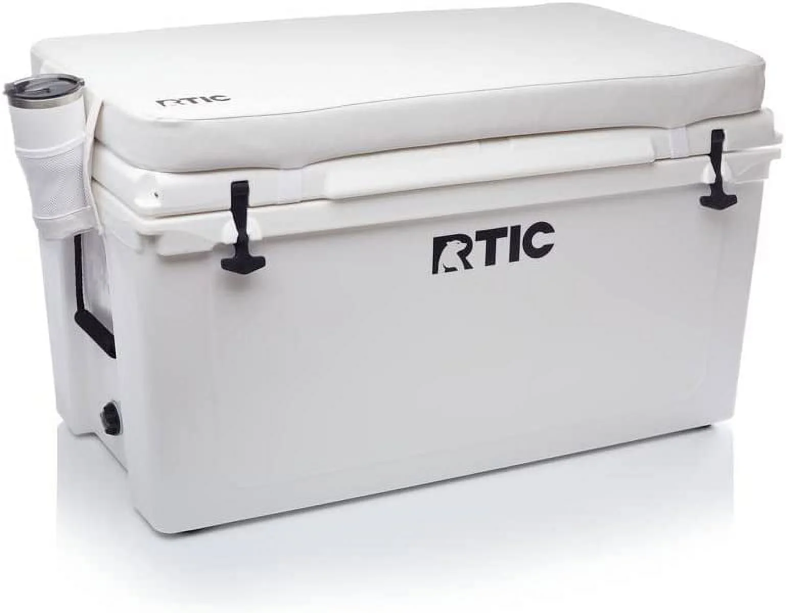 RTIC Ultra-Tough Cooler Cushion, Great For Family Travels, Boating Or Hunting, Easy Clean Vinyl, Buckle Fastening And Anti Slip, 45qt