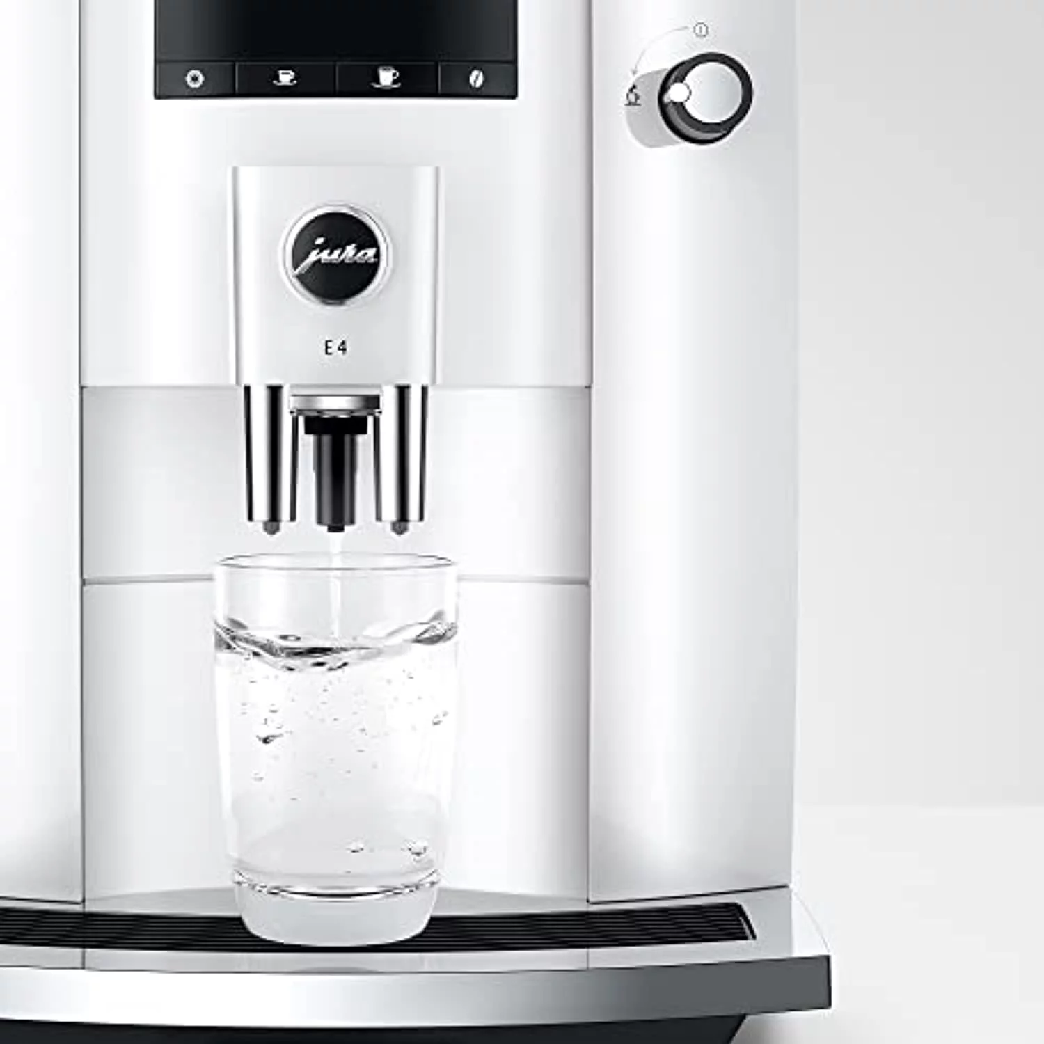 Jura E4 Piano Black Automatic Coffee Machine