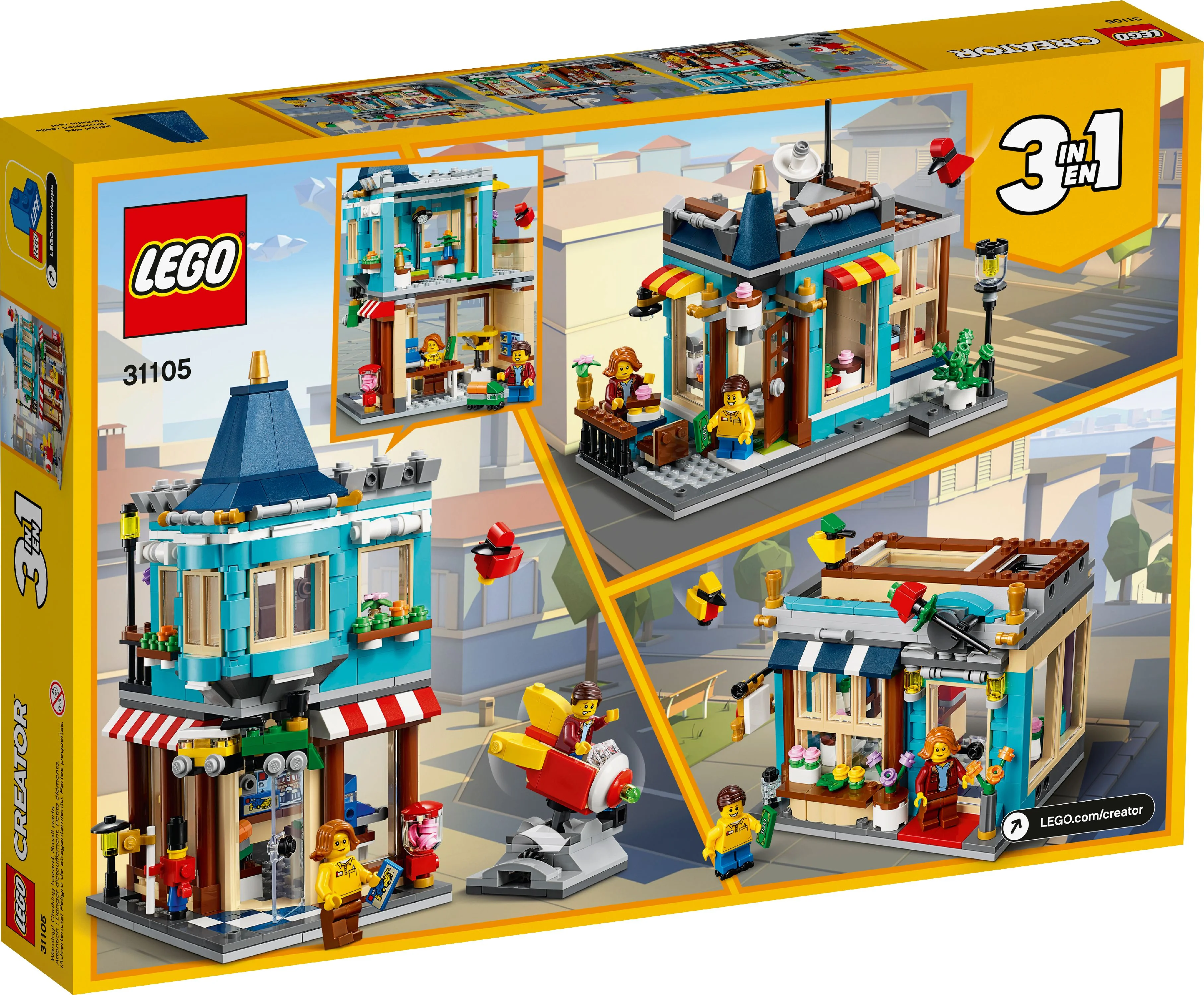 LEGO Creator 3-in-1 Townhouse Toy Store 31105 6288732