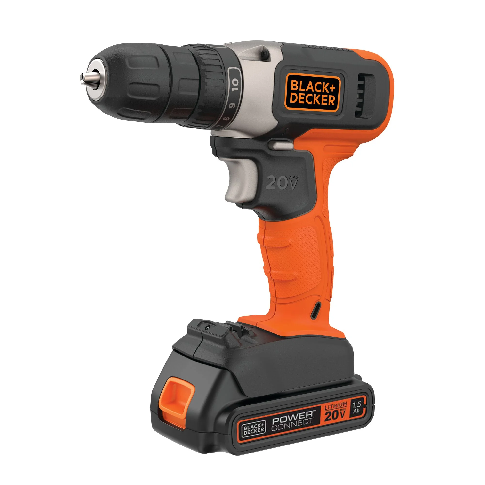 Black & Decker 20 Volt 4-Tool Kit with Drill, Circular Saw, Reciprocating Saw, and Work Light, BD4KITCD7CSRSL