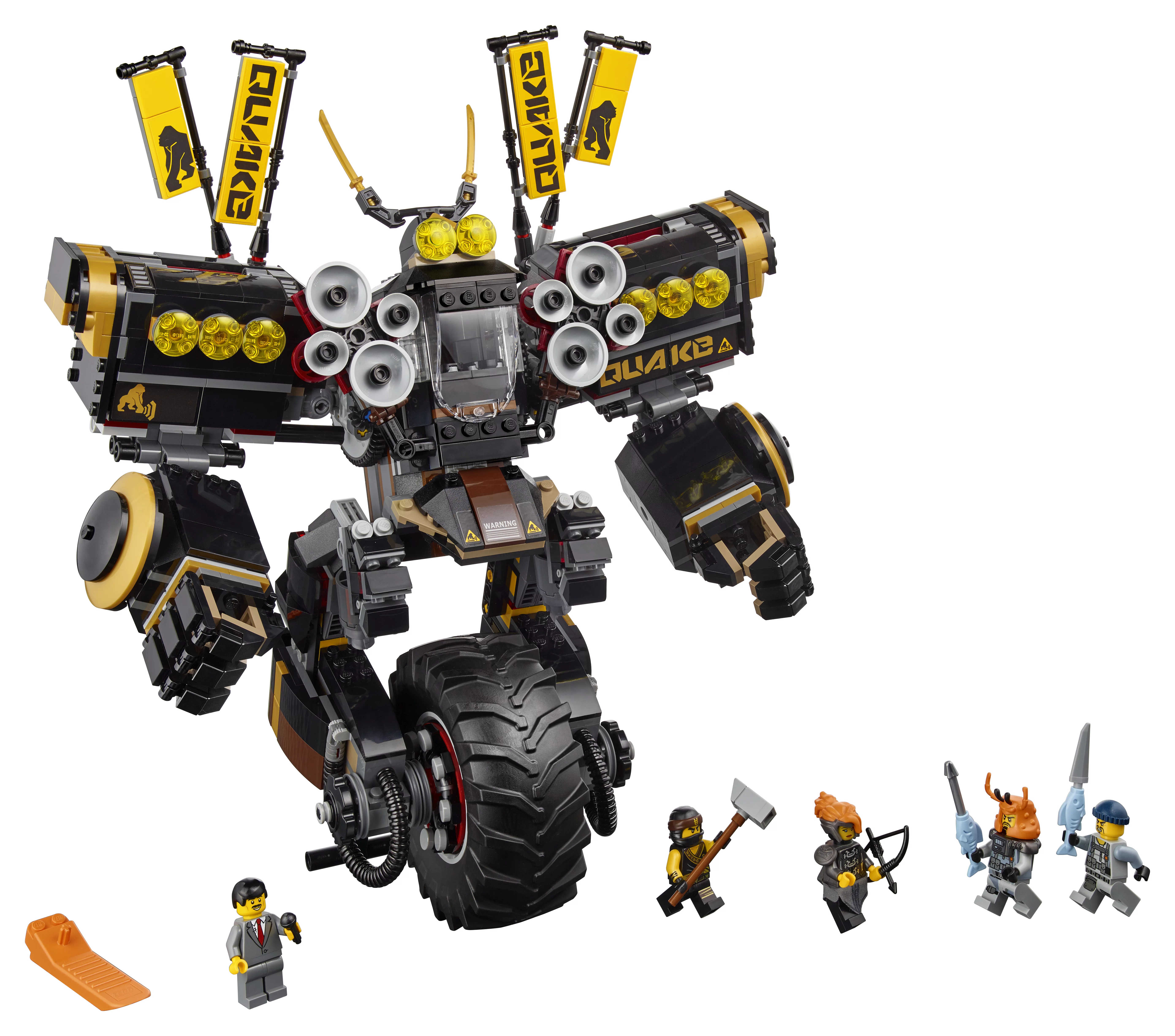 LEGO Ninjago Movie Quake Mech 70632 (1,202 Pieces)