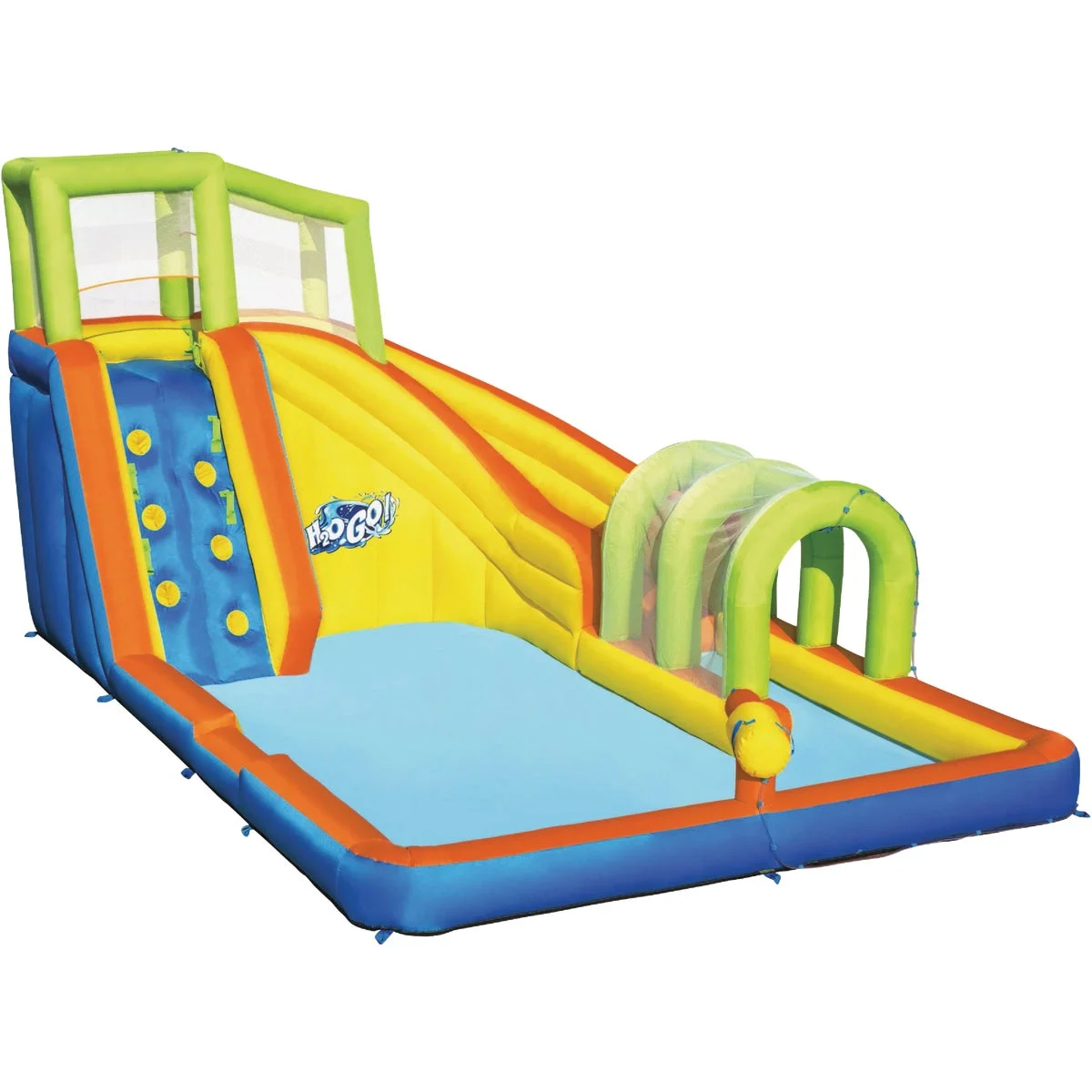 H2OGO! Cascade Cove Kids Inflatable Water Park 16′ 3″ Long