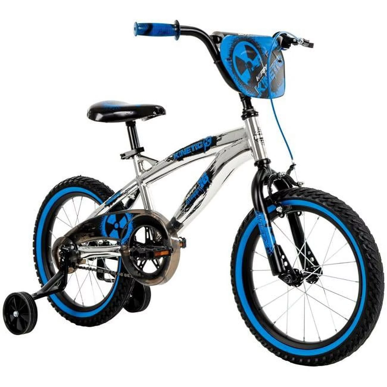 Huffy 21820 16 in. Kinetic Kids Bike, Chrome – One Size