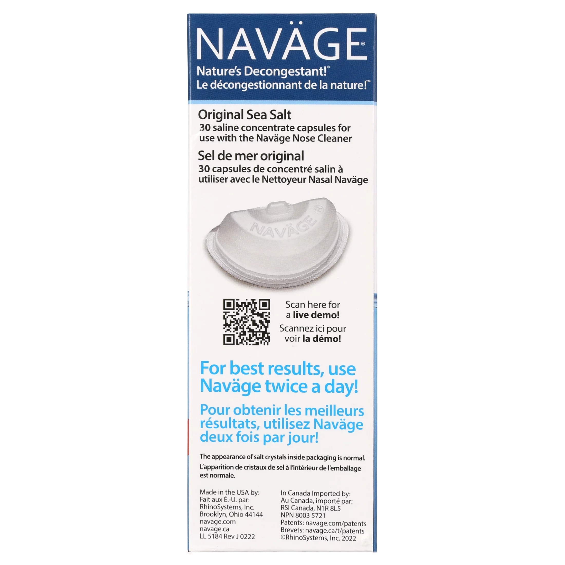 Navage SaltPod Original 30-Pack