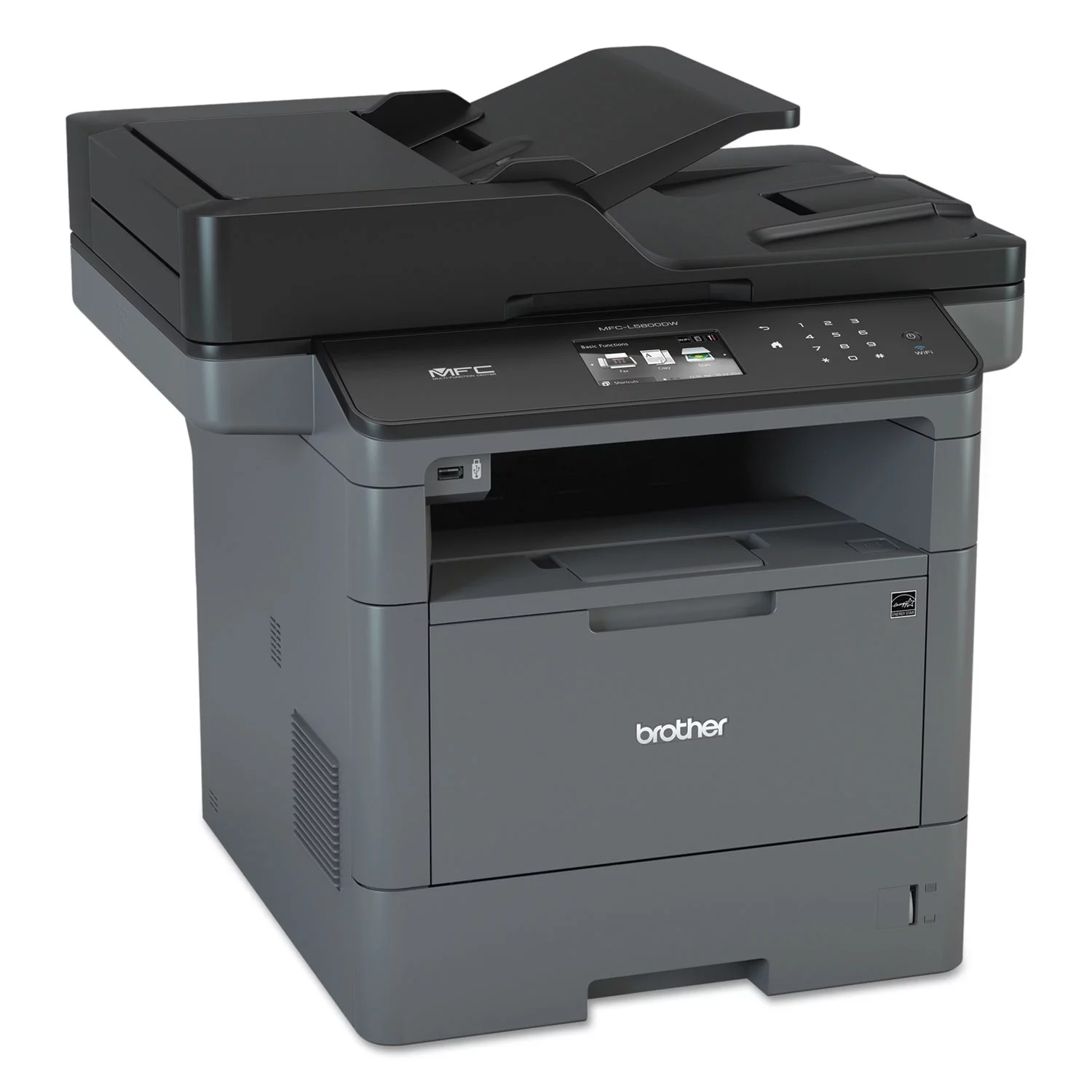 Brother Monochrome Laser Multifunction All-in-One Printer MFC-L5800DW