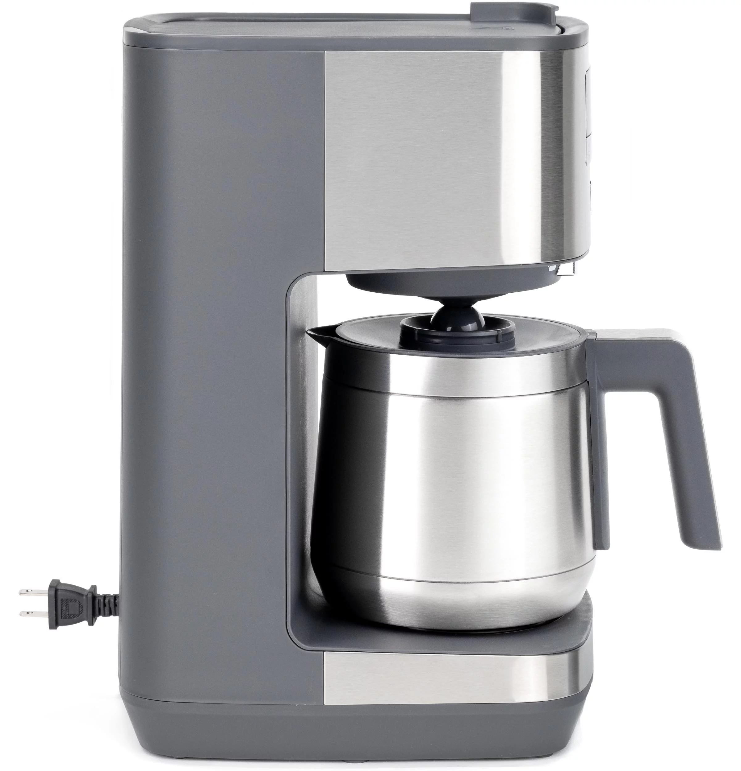 GE 10 Cup Drip Coffee Maker with Single Serve