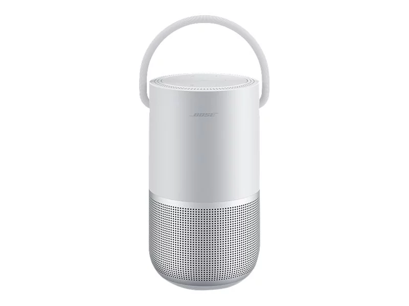 Bose Portable Smart Speaker with Wi-Fi, Bluetooth and Voice Control Built-in, Silver