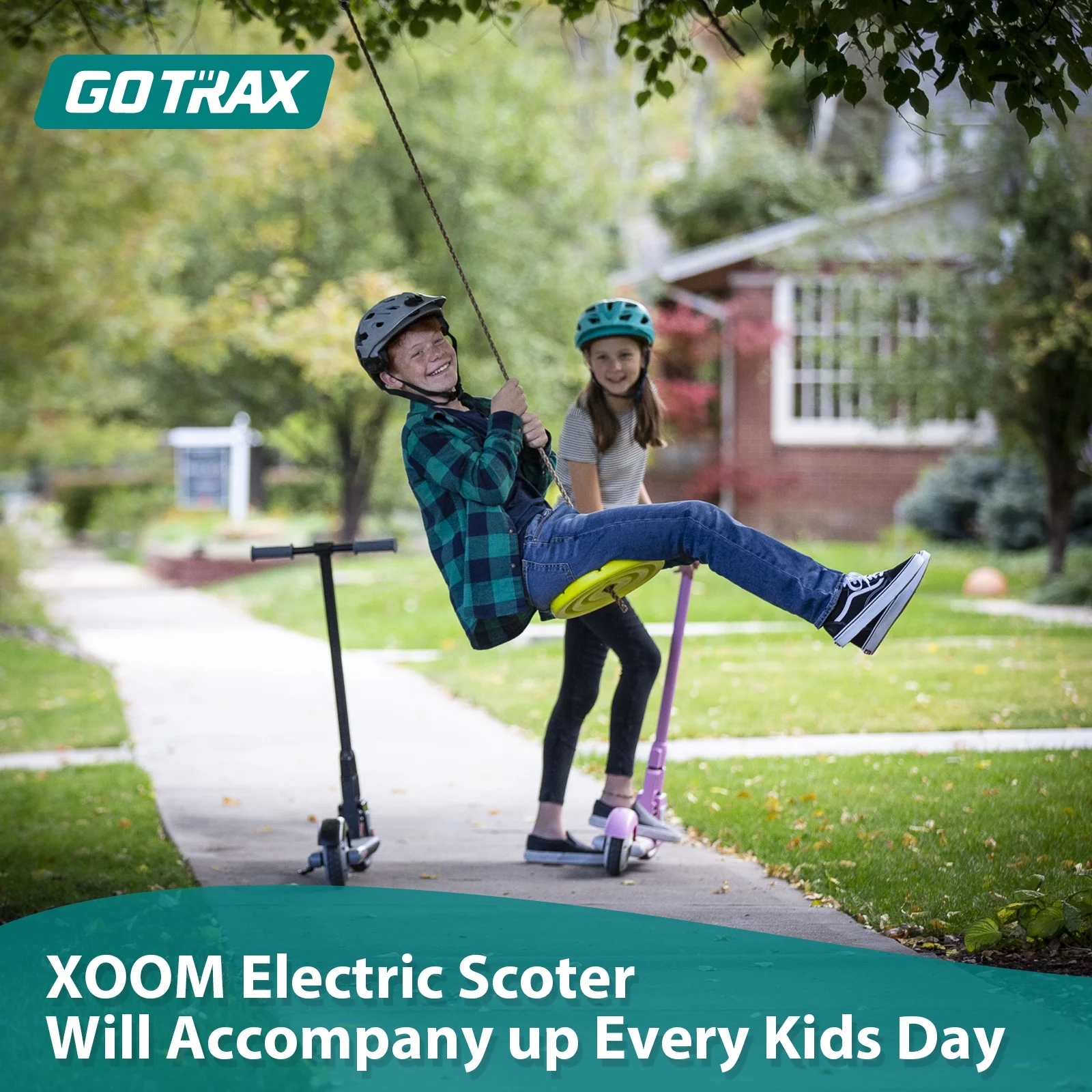 Gotrax Electric Scooter for Kid Ages 6-12, 6″ Wheels Lightweight Electric Kick Scooter for Kid Black