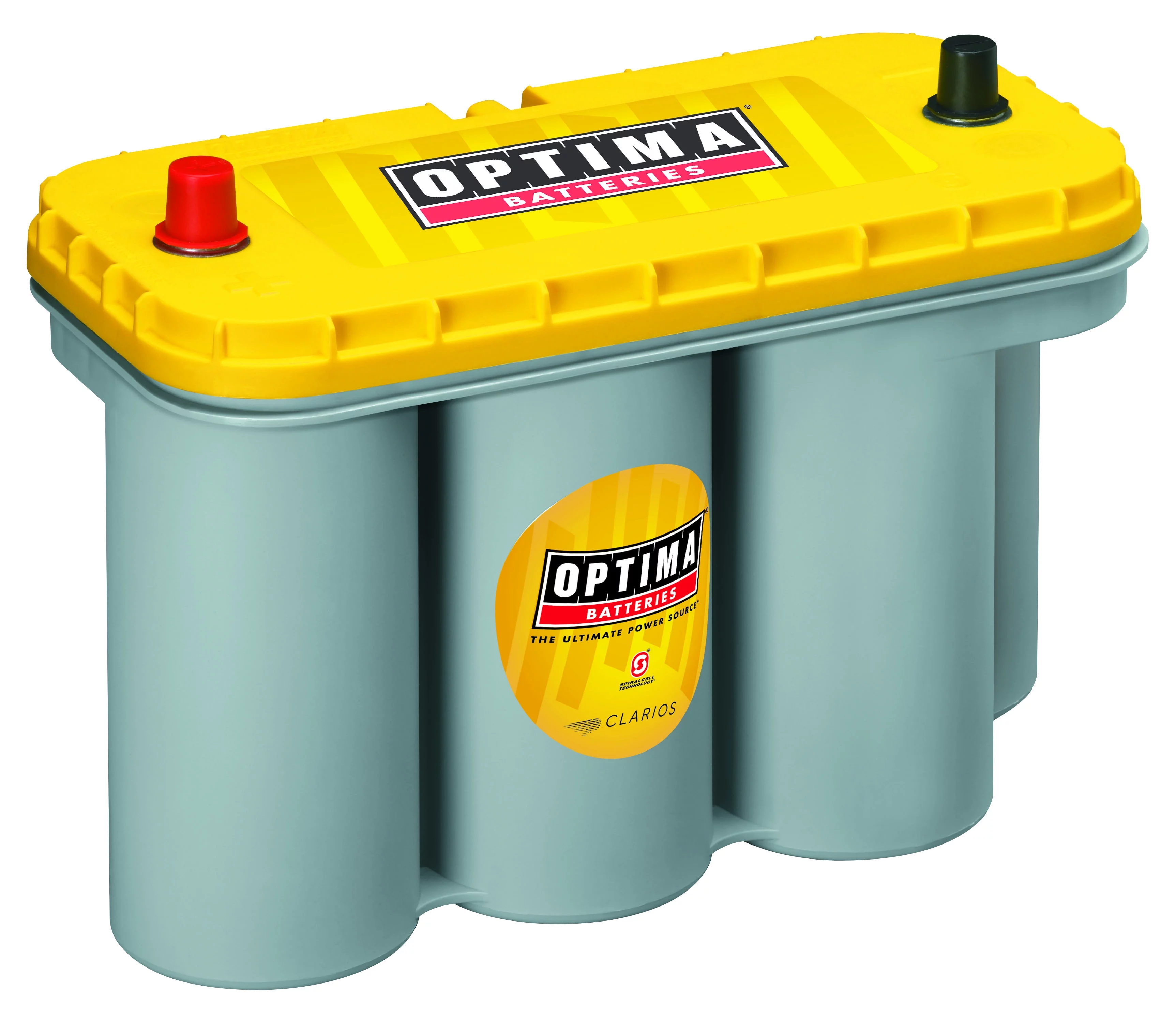 OPTIMA YellowTop AGM Spiralcell Dual Purpose Battery, Group Size D31A, 12 Volt 900 CCA