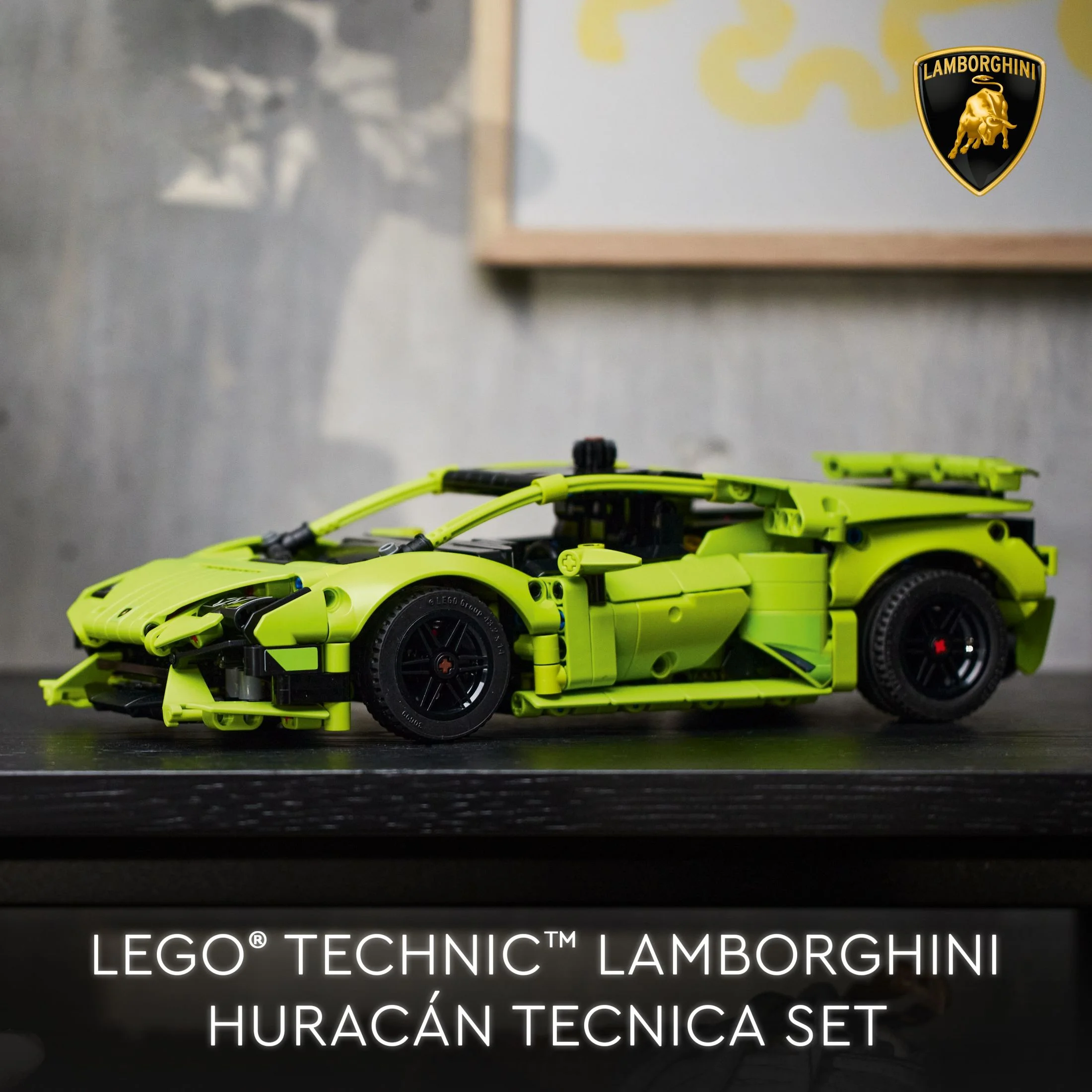 LEGO Technic Lamborghini Hurac??n Tecnica 42161 Advanced  Sports Car Building Kit for  Kids Ages 9 and up Who Love Engineering and Collecting Exotic Sports Car Toys