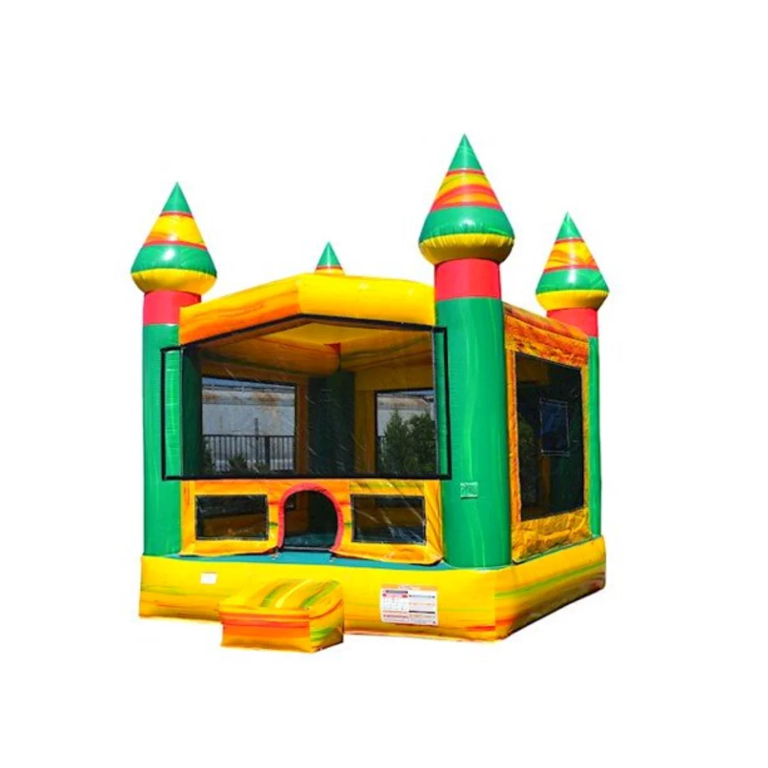 JumpOrange Fiesta Commercial Grade Bounce House with Blower for Kids and Adults